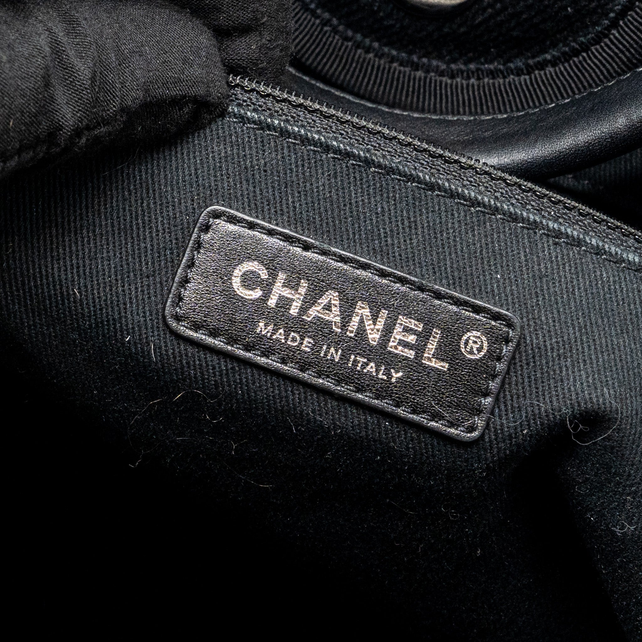 chanel-deauville-black-studded-tote-bag-canvas-leather-black-shw