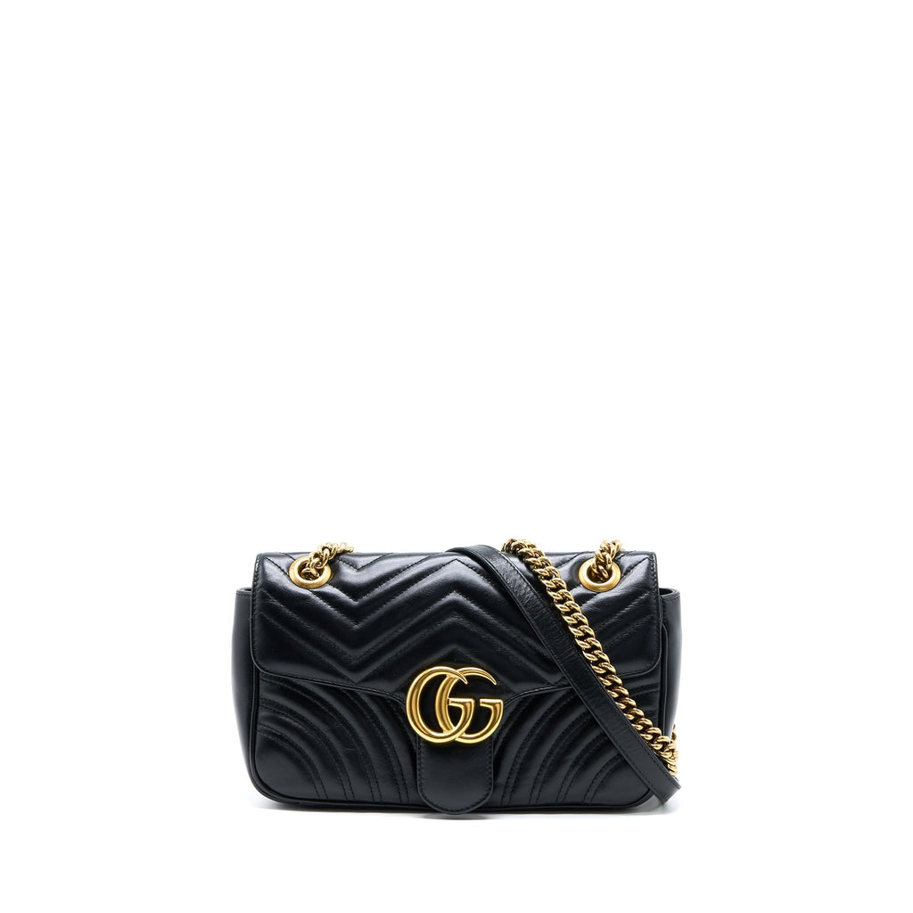 gucci-small-marmont-calfskin-black-ghw