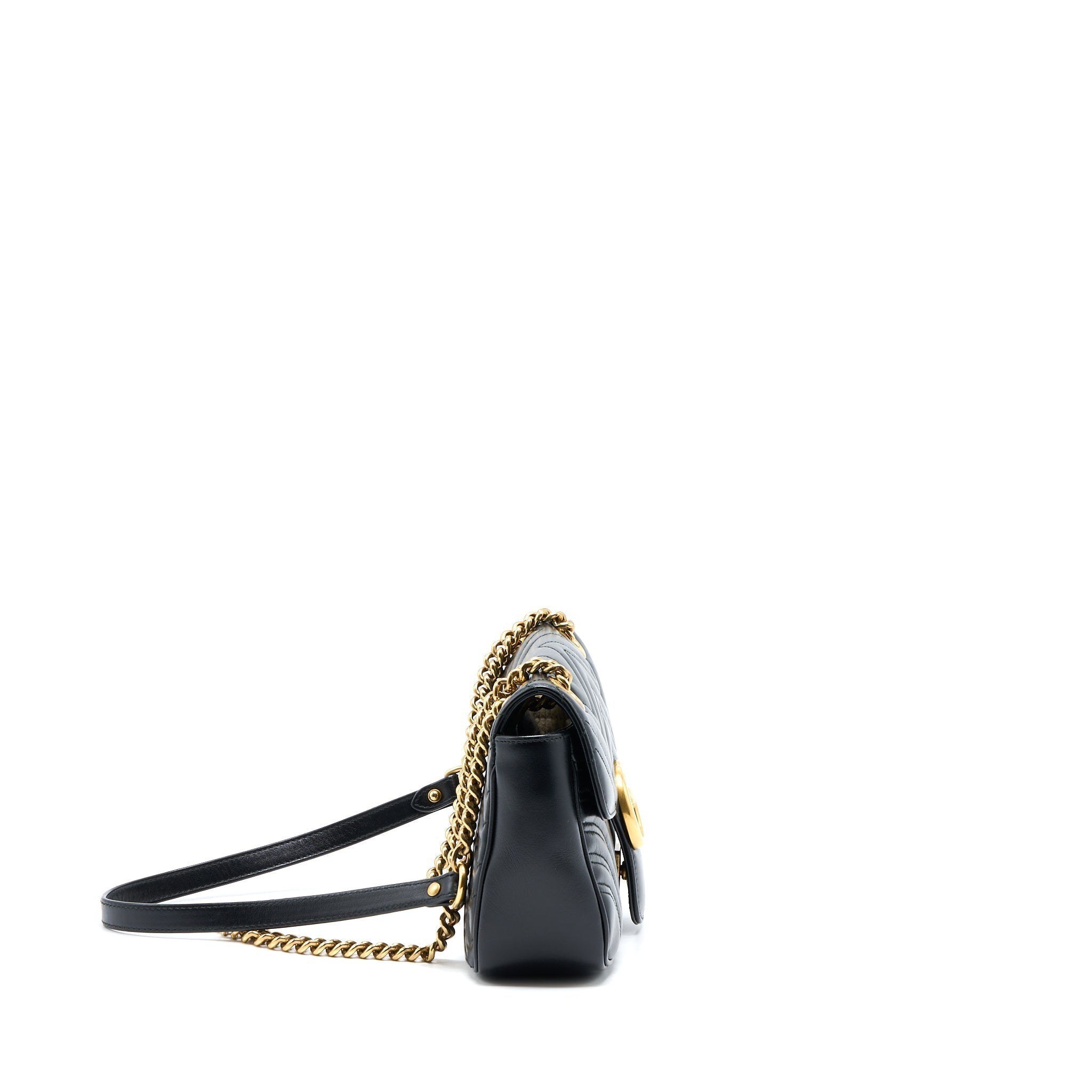 gucci-small-marmont-calfskin-black-ghw