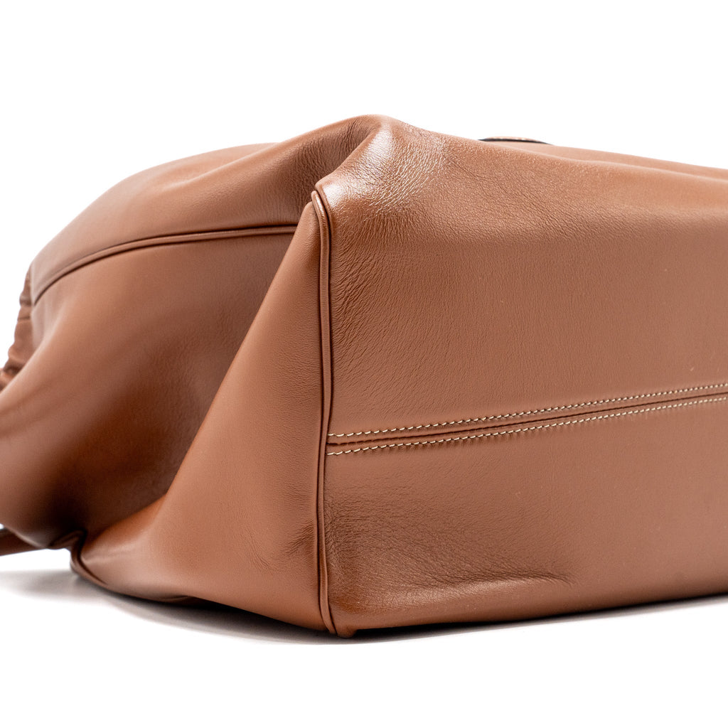 celine-big-brown-leather-tote-bag