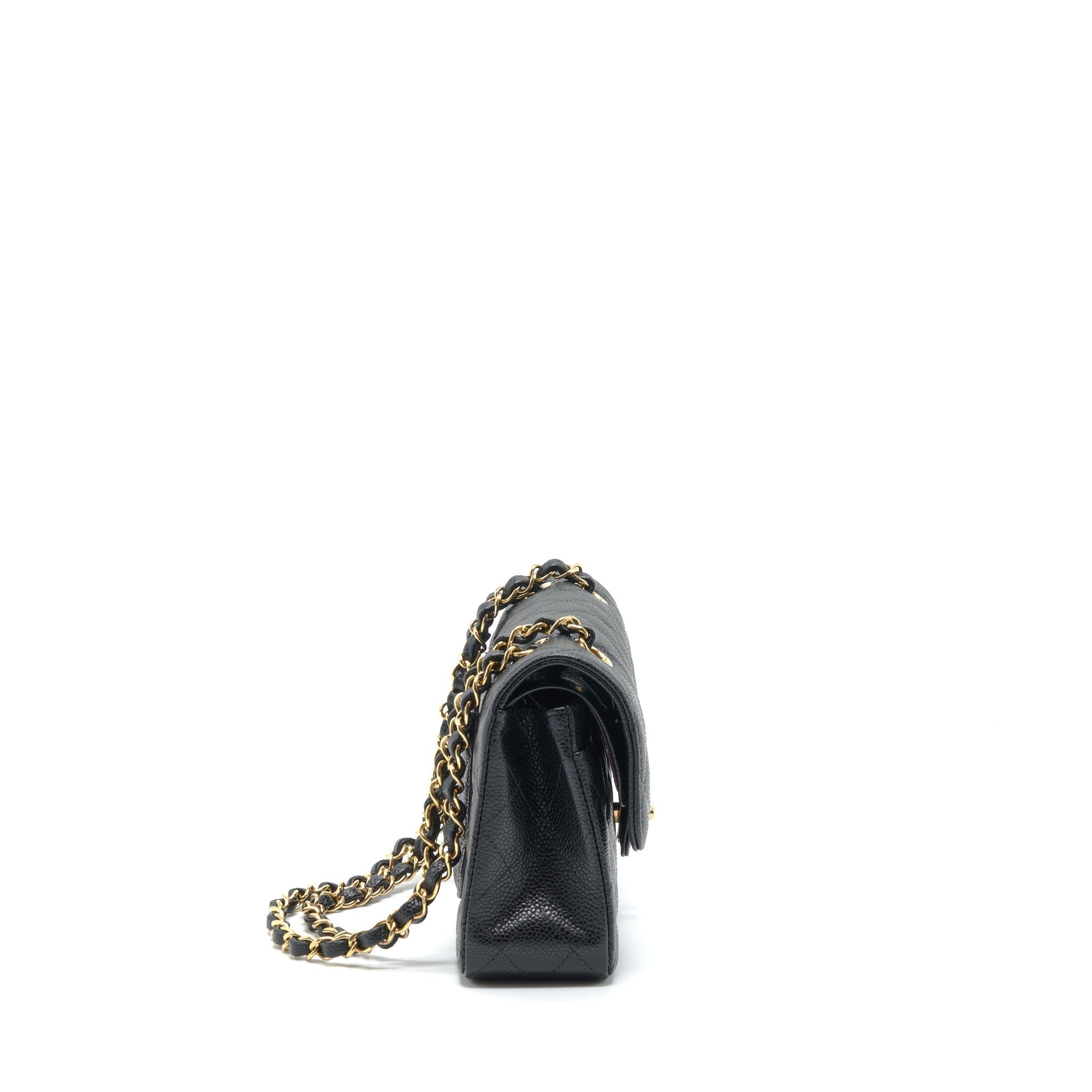 chanel-small-classic-double-flap-bag-caviar-black-lghw-microchip