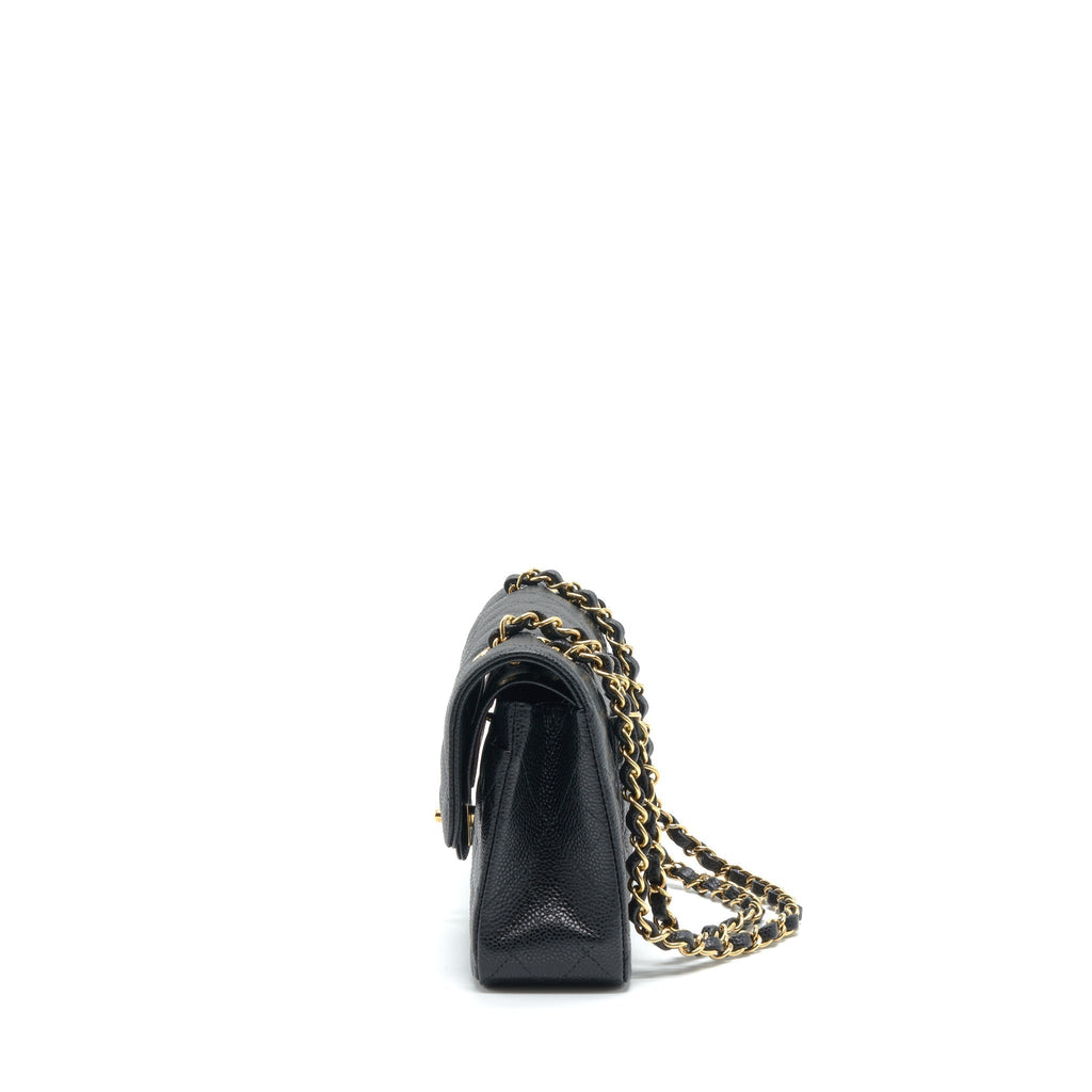 chanel-small-classic-double-flap-bag-caviar-black-lghw-microchip