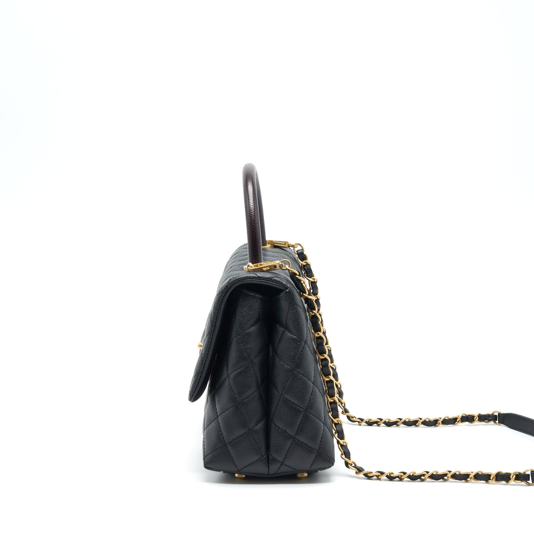 chanel-medium-coco-handle-with-lizard-embossed-handle-caviar-black-ghw