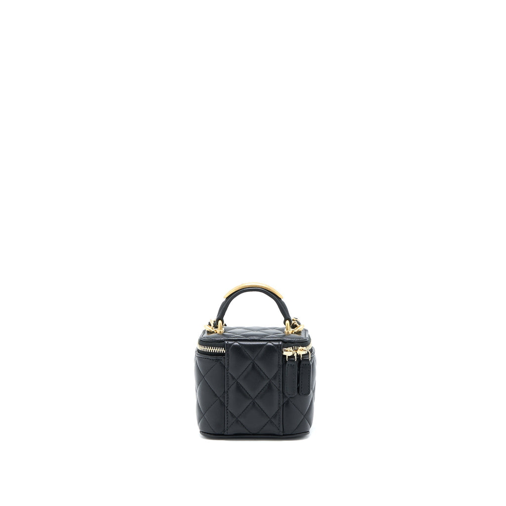 chanel-22b-detailed-top-handle-mini-vanity-with-chain-lambskin-black-brushed-ghw