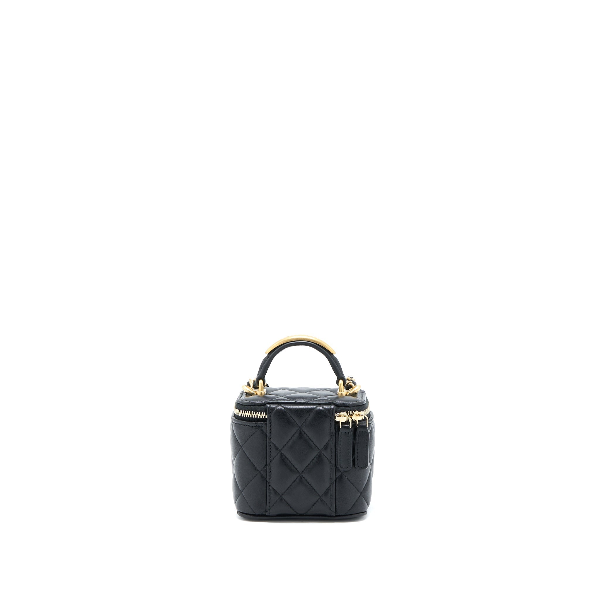chanel-22b-detailed-top-handle-mini-vanity-with-chain-lambskin-black-brushed-ghw