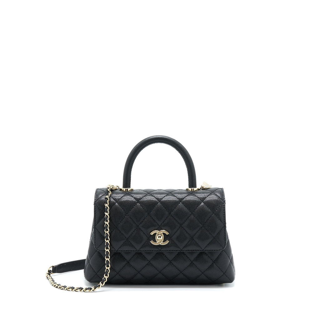 chanel-small-coco-handle-caviar-black-lghw-microchip-5