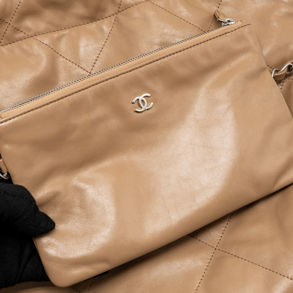 chanel-small-22-bag-calfskin-dark-beige-shw-microchip