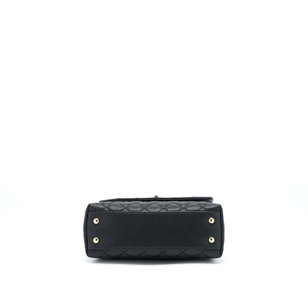 chanel-small-coco-handle-caviar-black-lghw-microchip-5