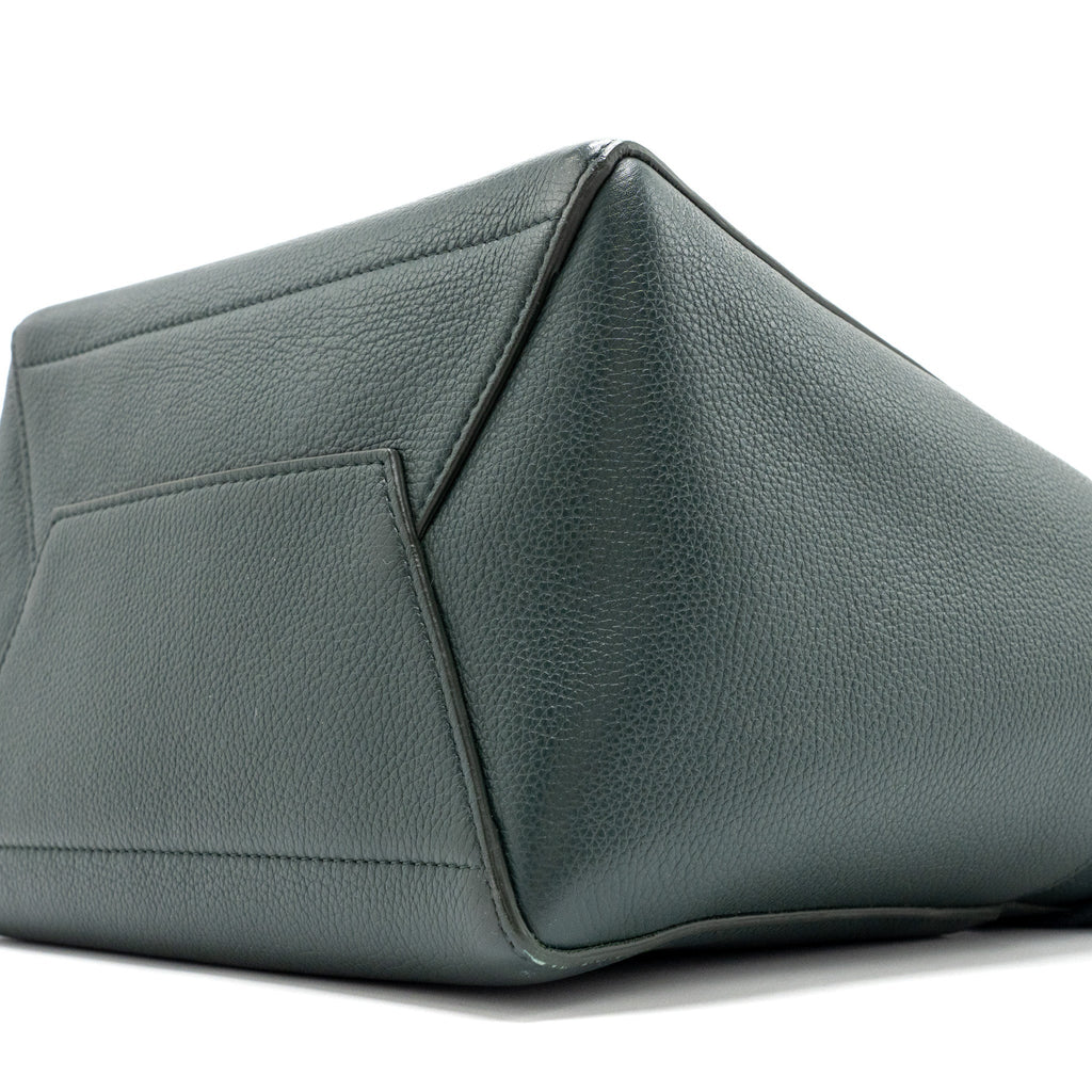 celine-sangle-bucket-bag-calfskin-dark-green-ghw-2