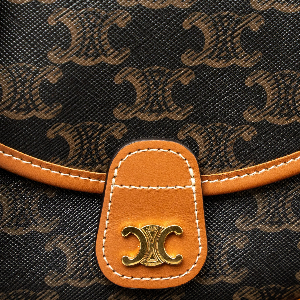 celine-mini-besace-in-triomphe-canvas-calfskin-tan-ghw