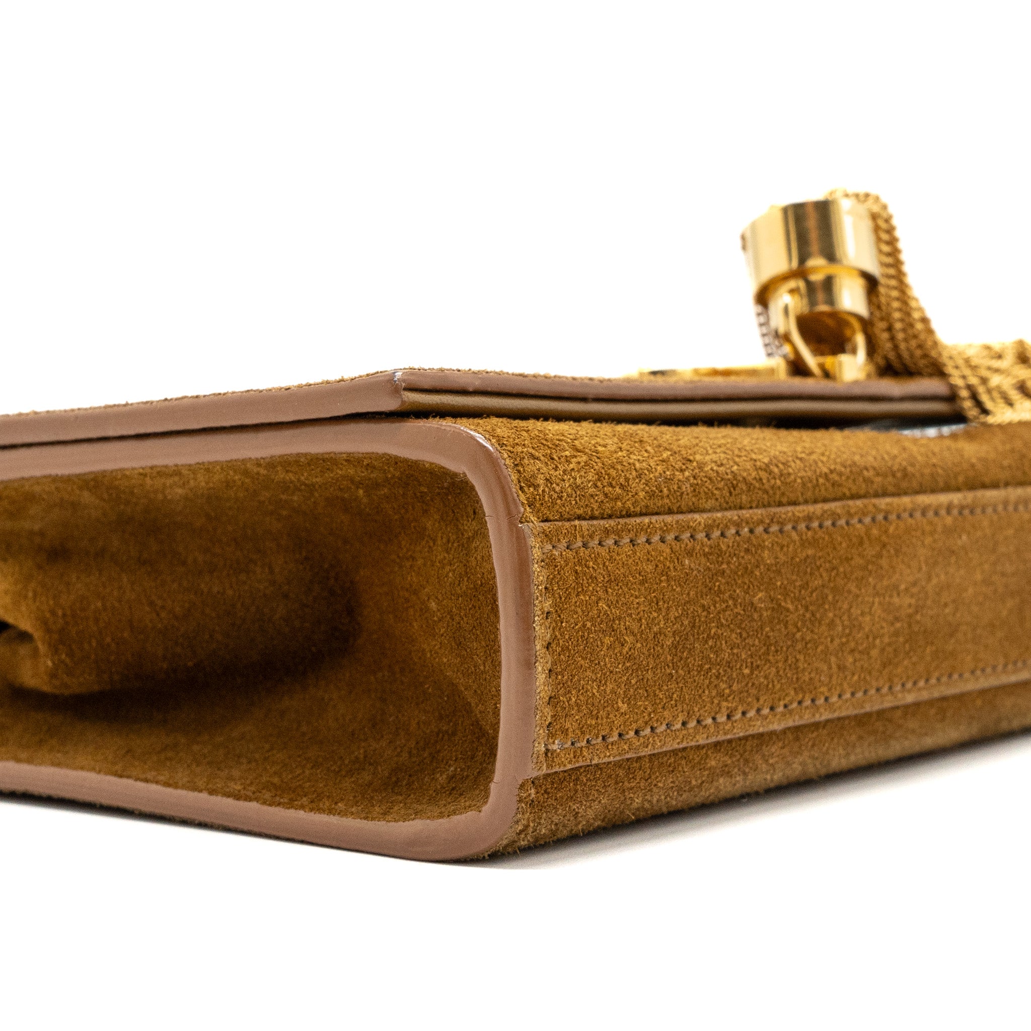 saint-laurent-kate-chain-wallet-with-tassel-suede-leather-brown-ghw