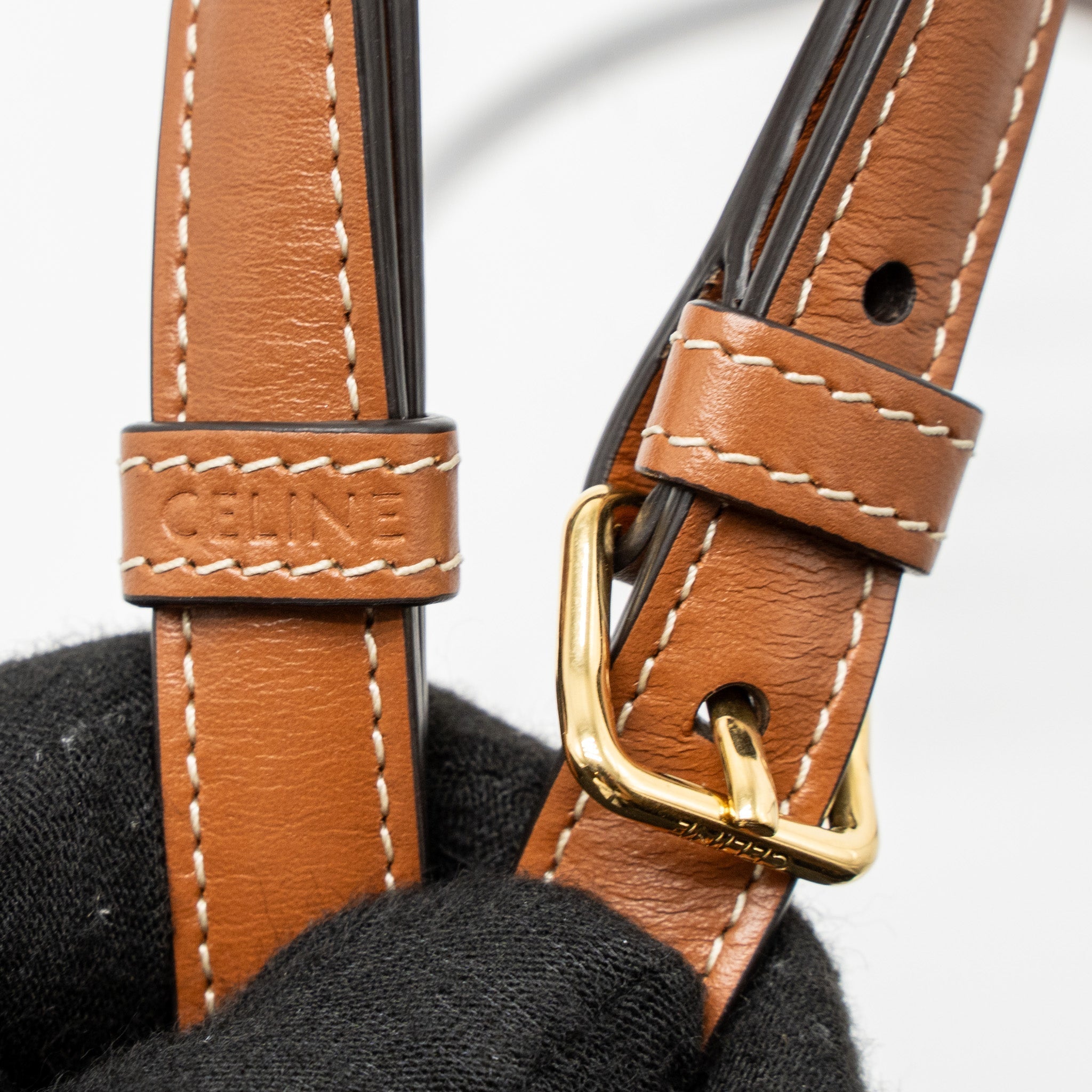 celine-mini-besace-in-triomphe-canvas-calfskin-tan-ghw