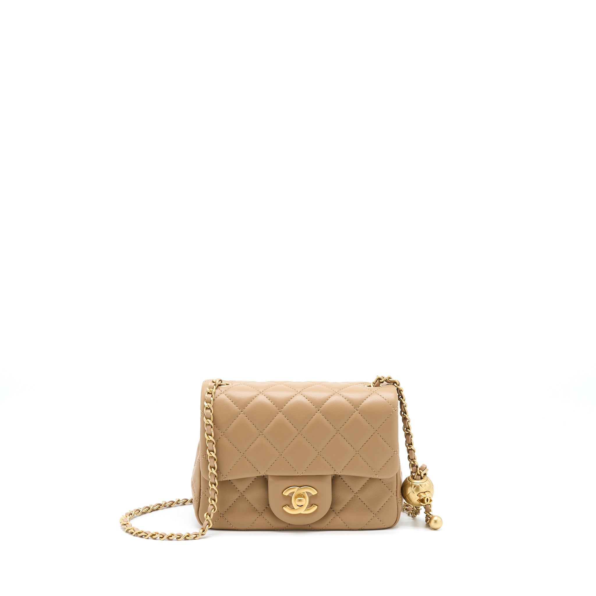 chanel-pearl-crush-mini-square-lambskin-dark-beige-ghwmicrochip