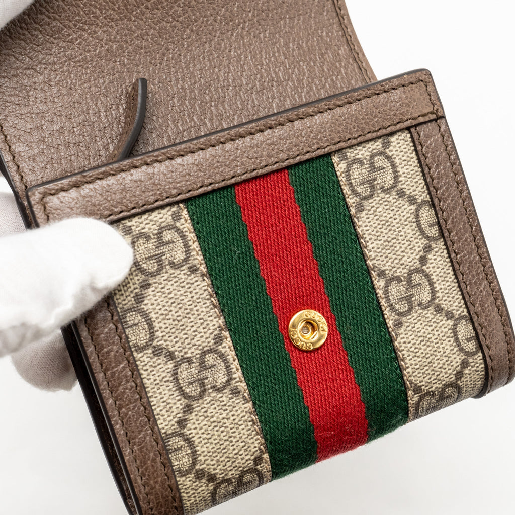 gucci-ophidia-gg-compact-wallet-canvas-calfskin-brown-ghw