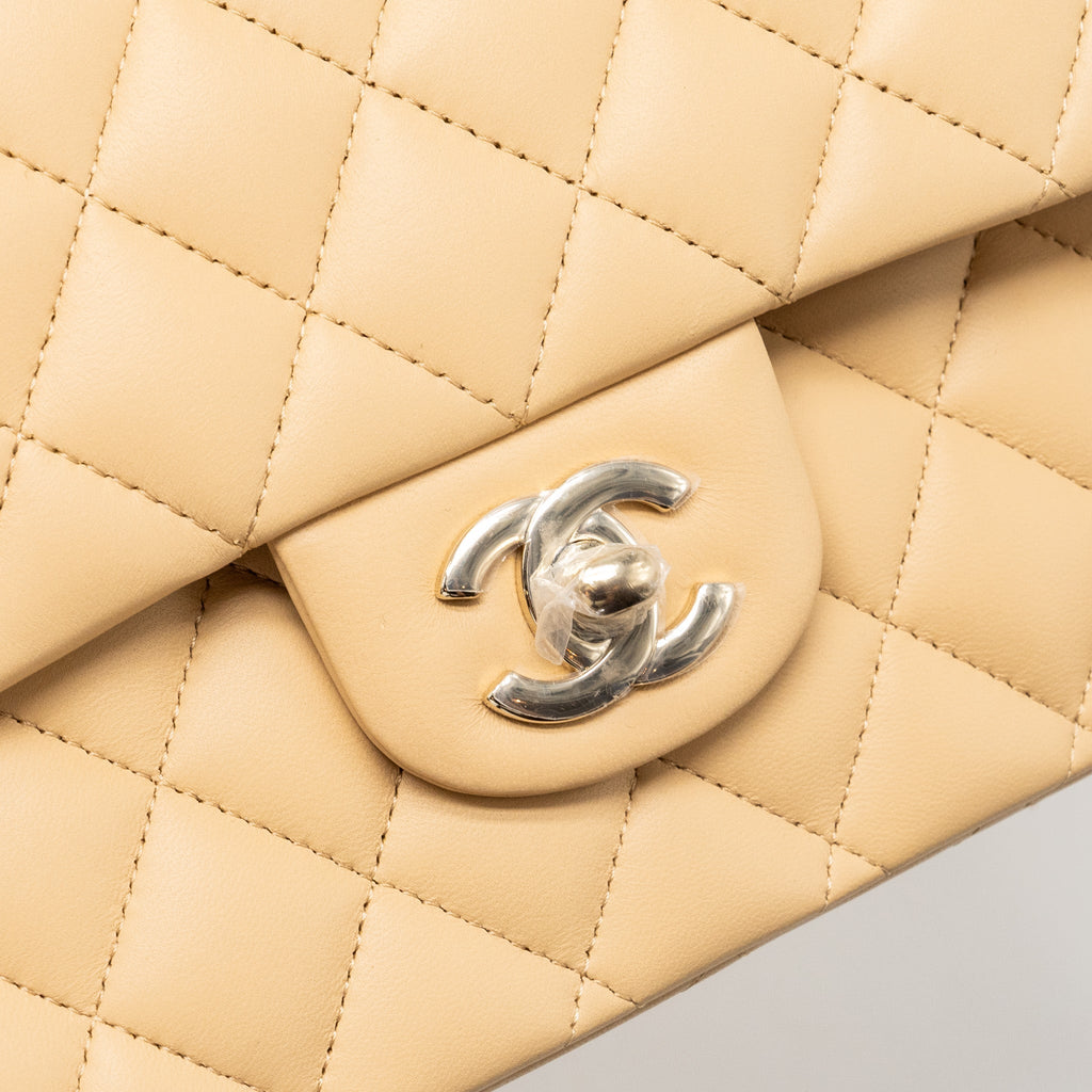 chanel-medium-classic-double-flap-bag-lambskin-beige-lghw-microchip