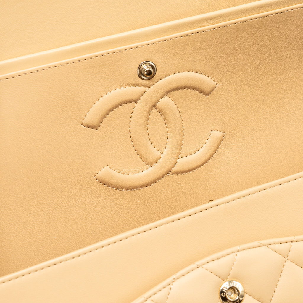 chanel-medium-classic-double-flap-bag-lambskin-beige-lghw-microchip
