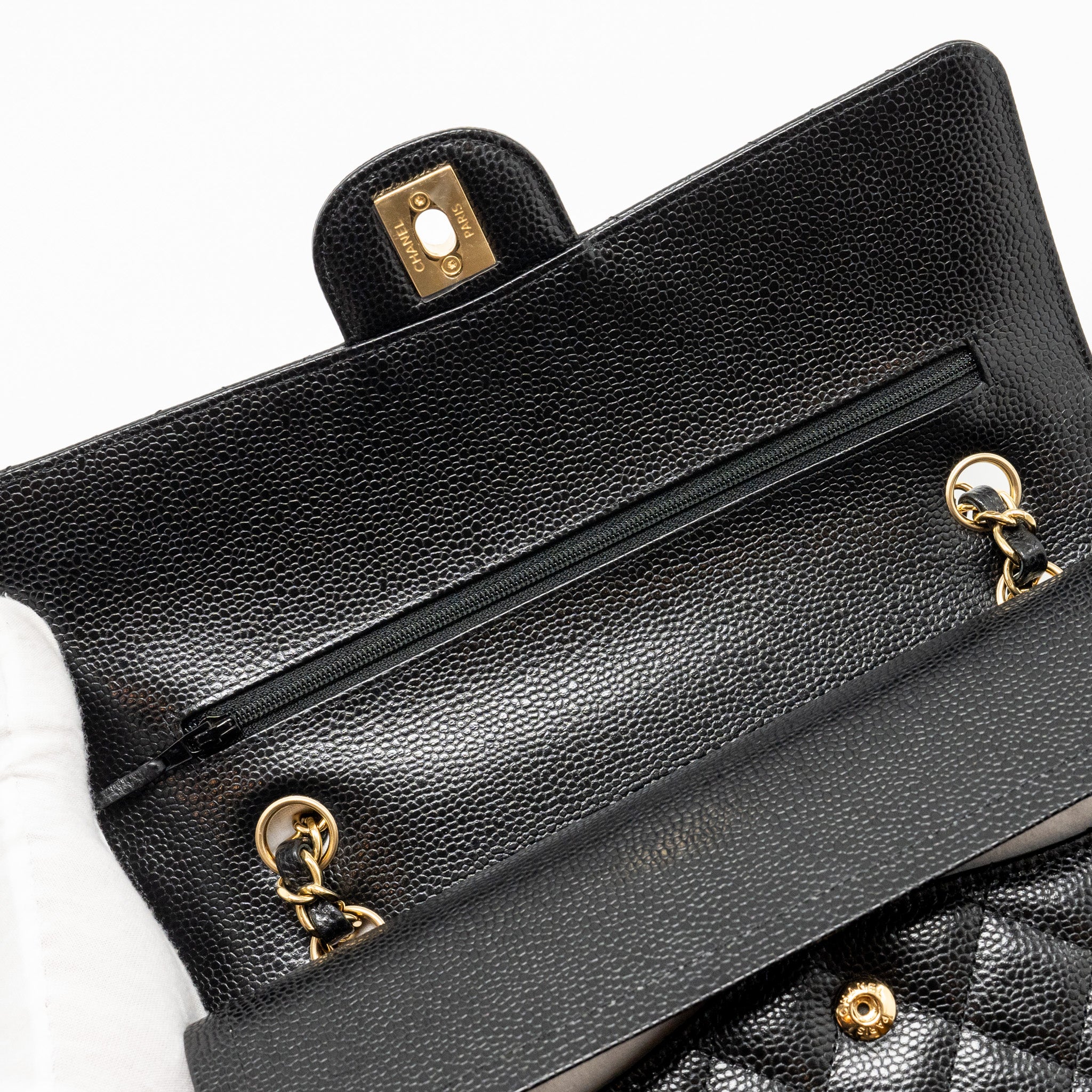 chanel-medium-classic-double-flap-bag-caviar-black-ghw-microchip-10