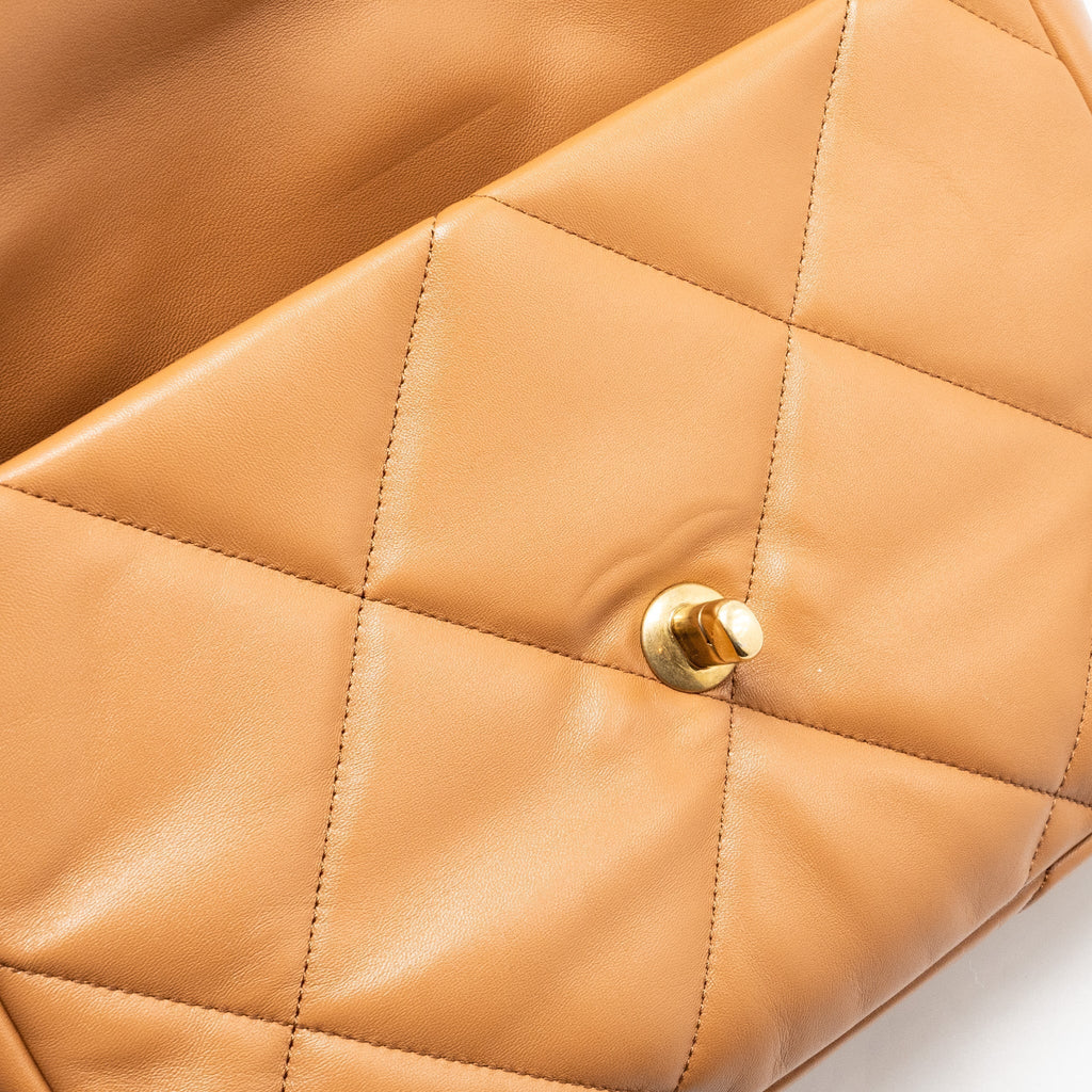 chanel-medium-19-bag-lambskin-caramel-multicolour-hardware-microchip-copy