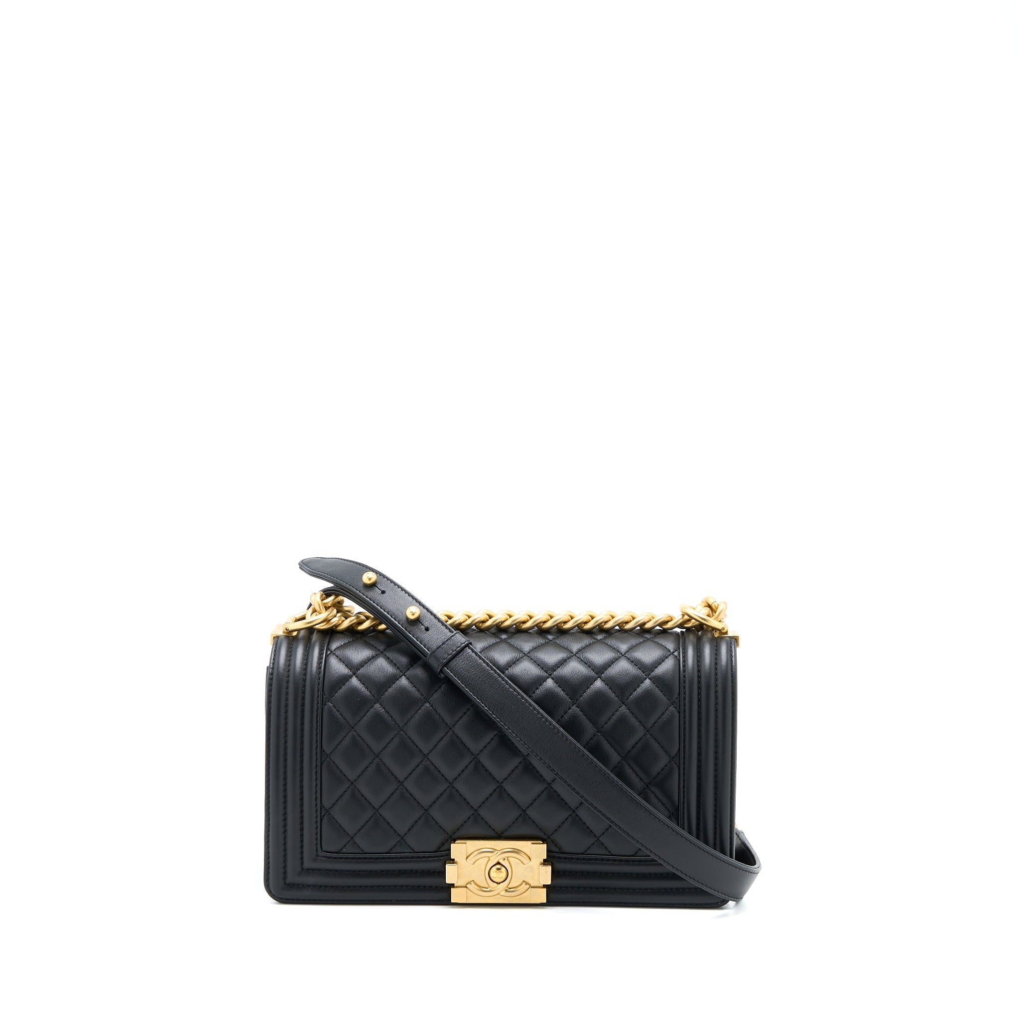 chanel-medium-boy-bag-lambskin-black-brushed-ghw-microchip