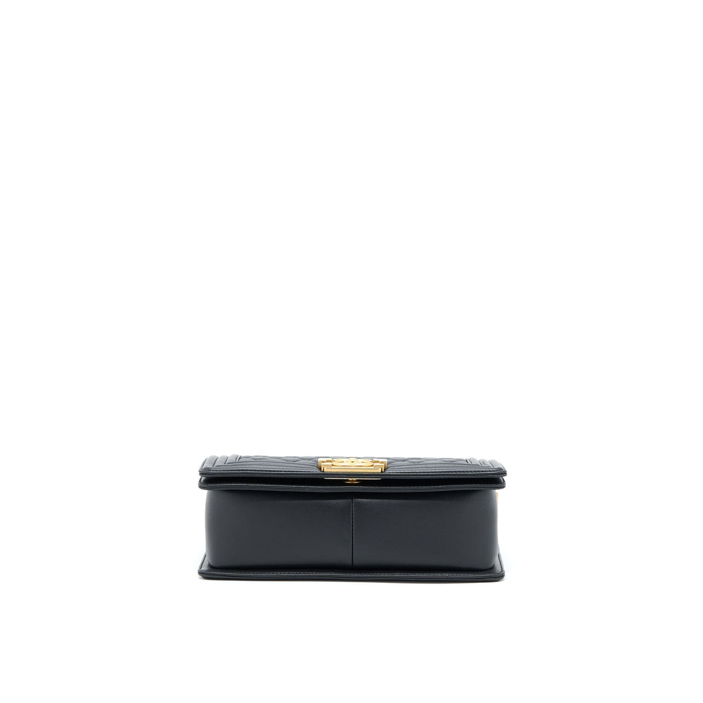 chanel-medium-boy-bag-lambskin-black-brushed-ghw-microchip
