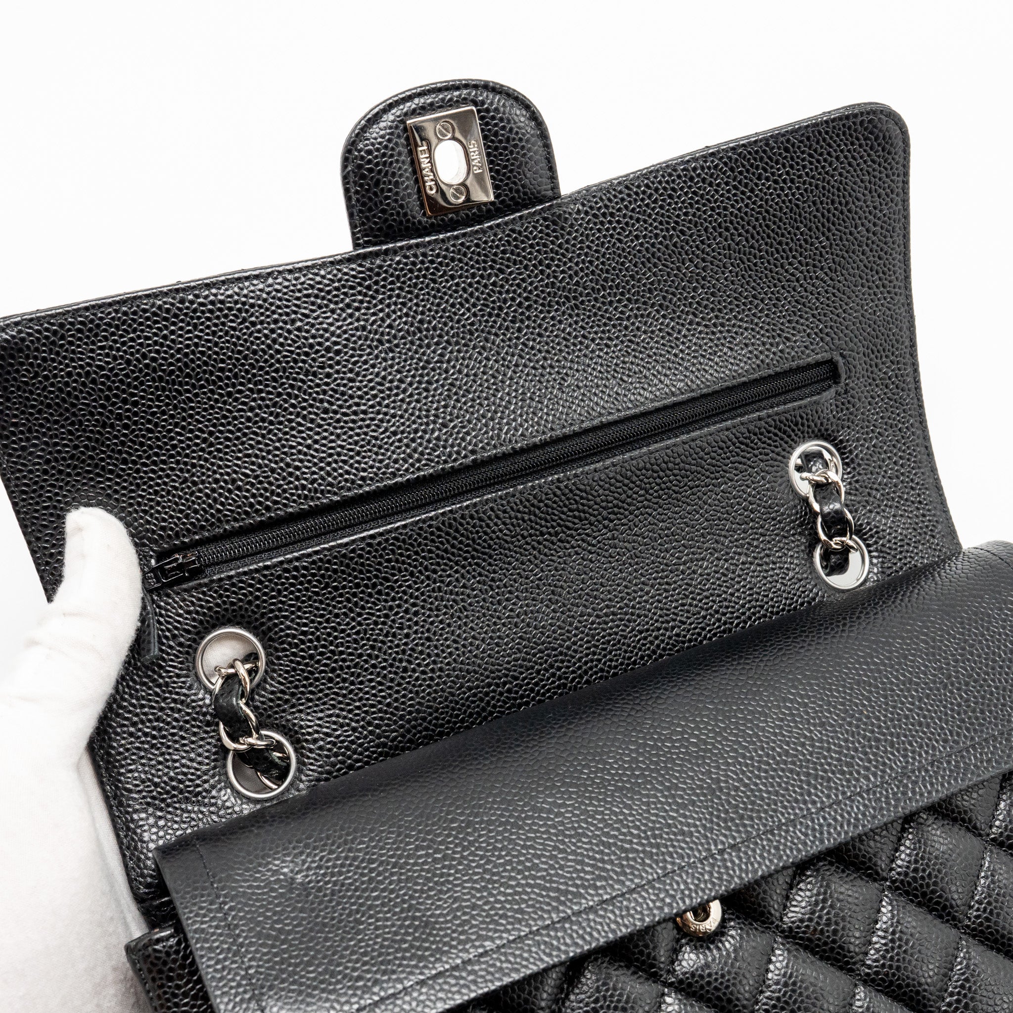 chanel-medium-classic-double-flap-bag-caviar-black-shw-copy-3