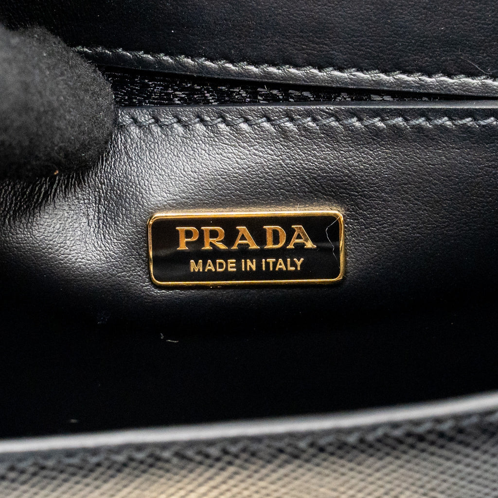 prada-saffiano-leather-flap-shoulder-bag-calfskin-black-ghw