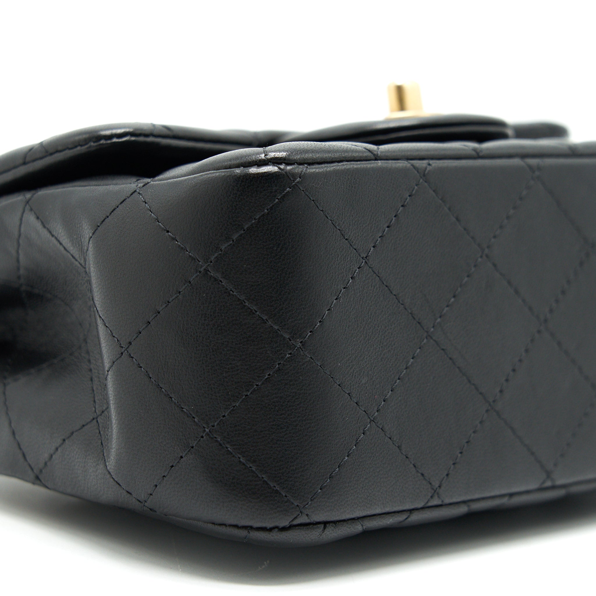 chanel-mini-square-black-lambskin-ghw