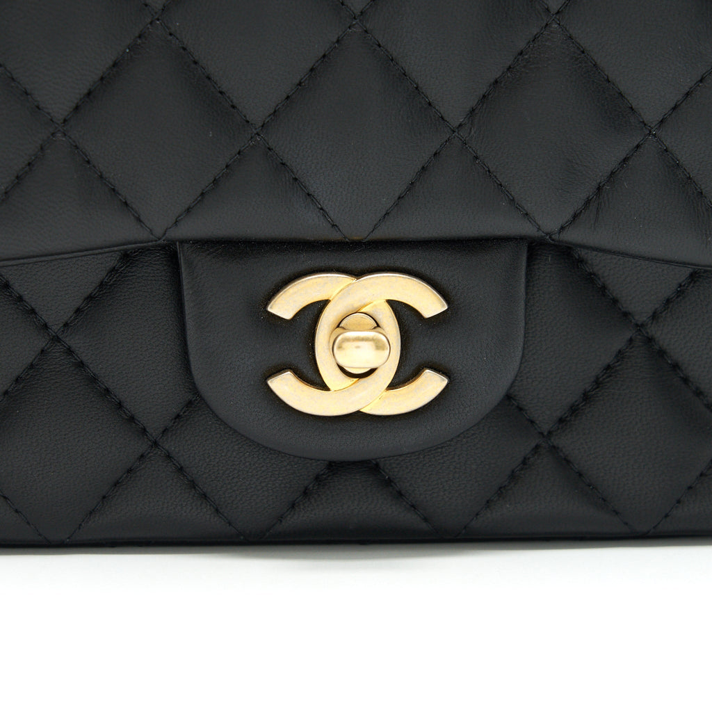chanel-mini-square-black-lambskin-ghw