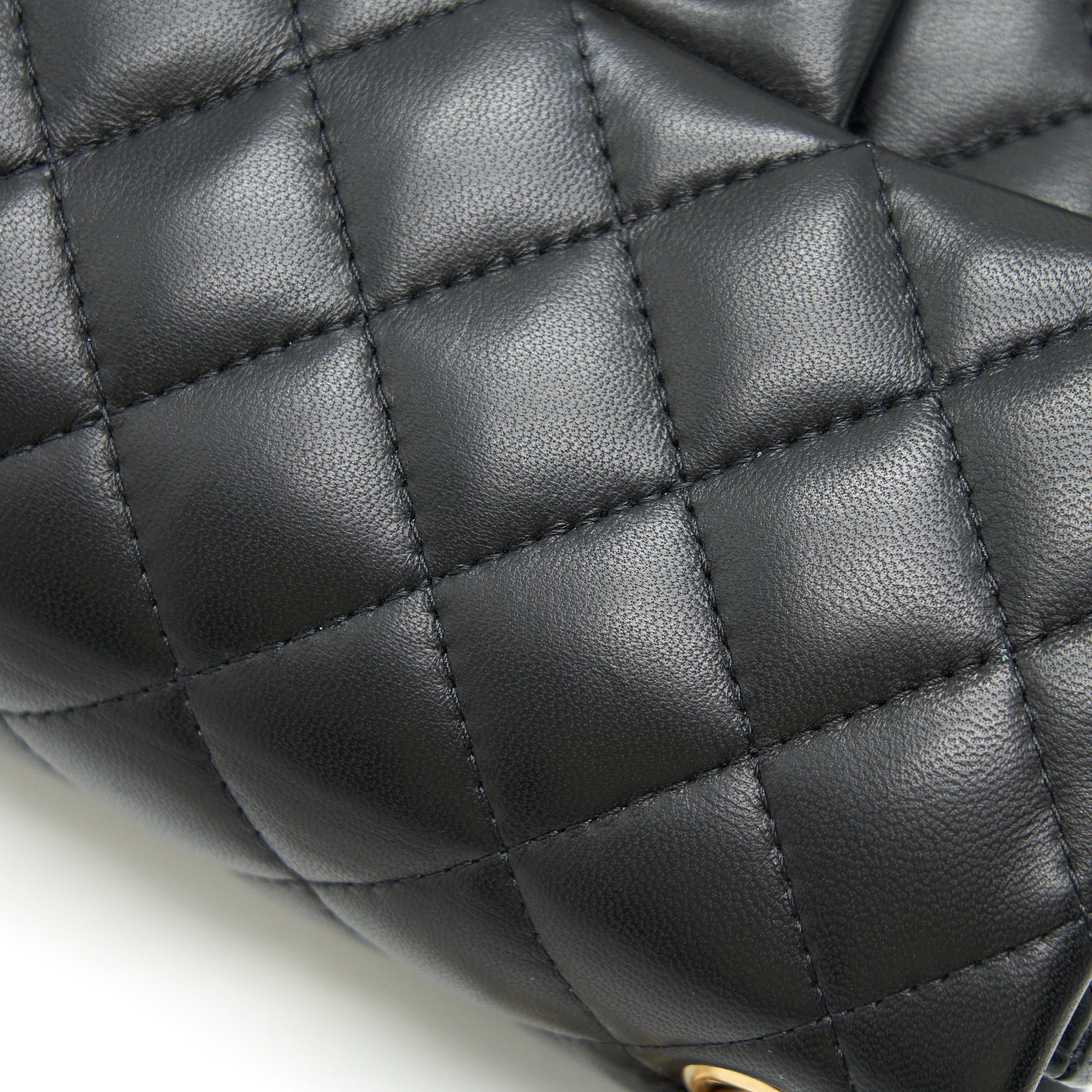 chanel-mini-square-black-lambskin-ghw