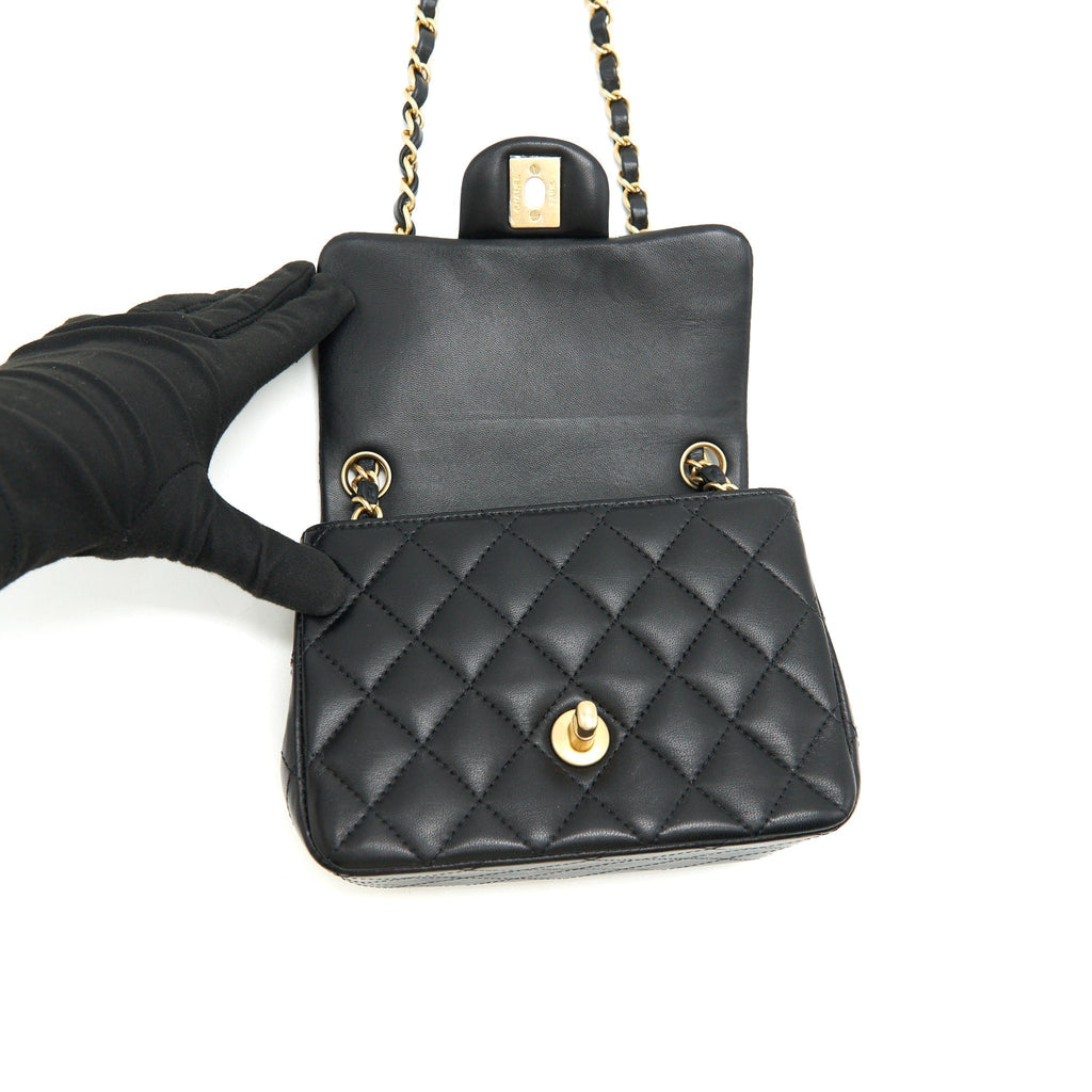 chanel-mini-square-black-lambskin-ghw