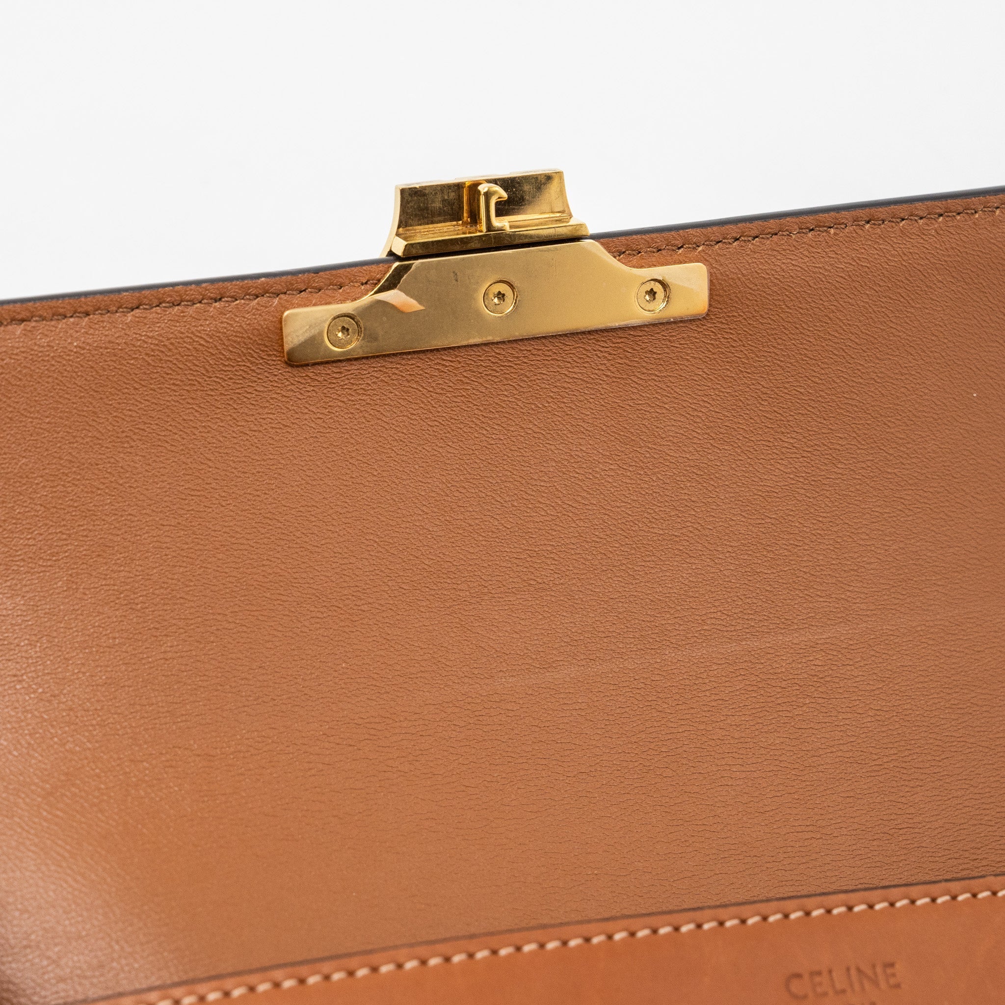 celine-triomphe-shoulder-bag-natural-calfskin-tan-ghw