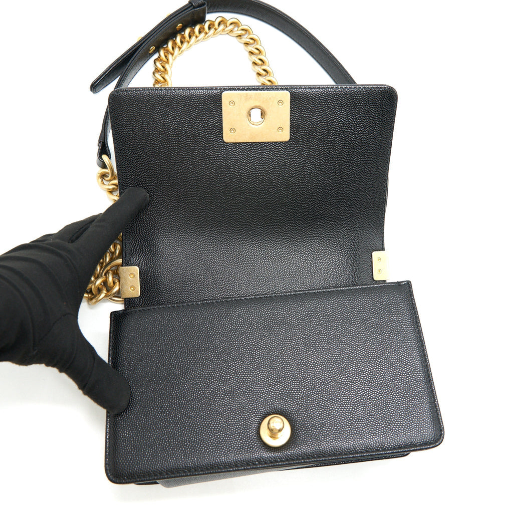 chanel-small-boy-bag-caviar-leather-ghw-black