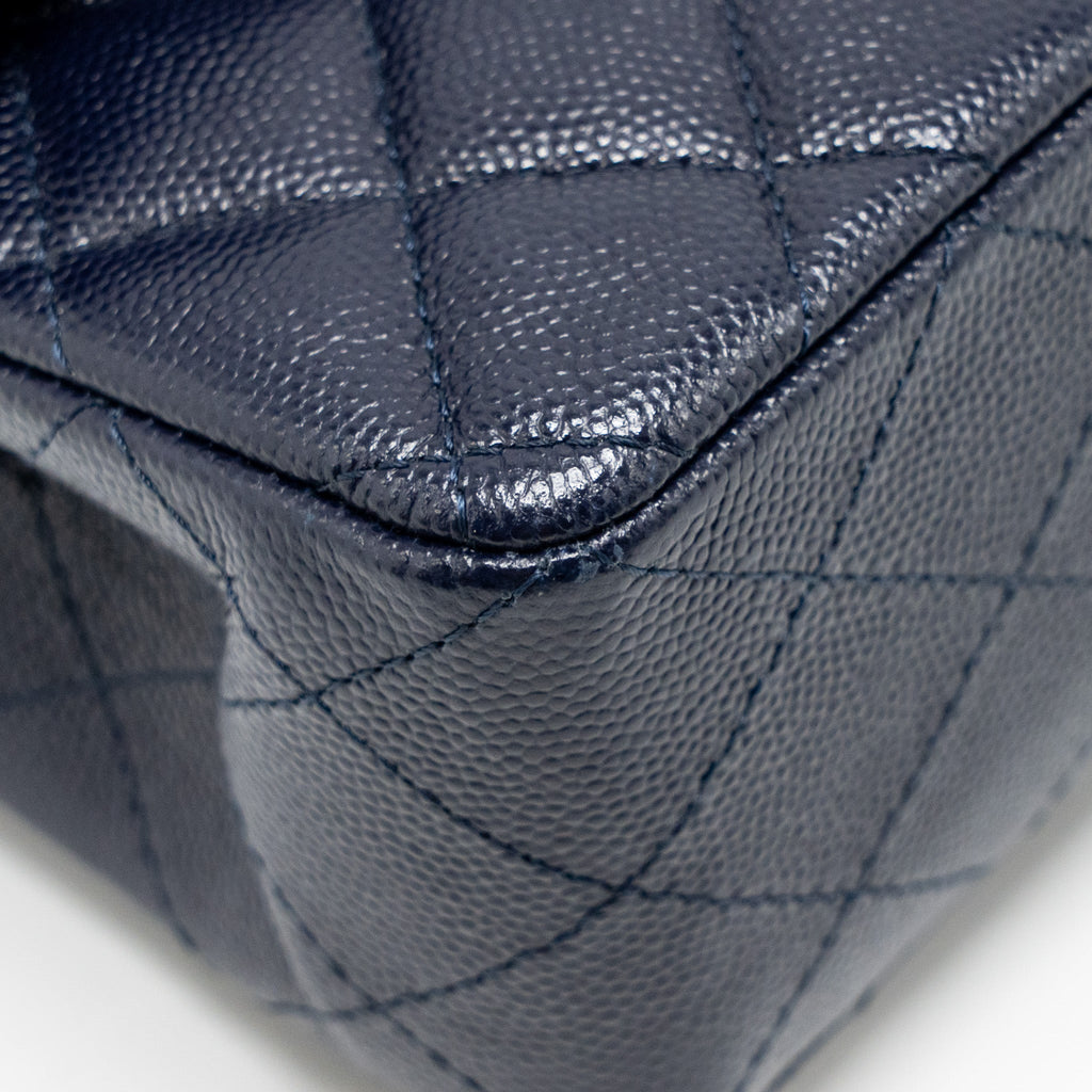 chanel-small-classic-double-flap-bag-caviar-navy-ghwmicrochip