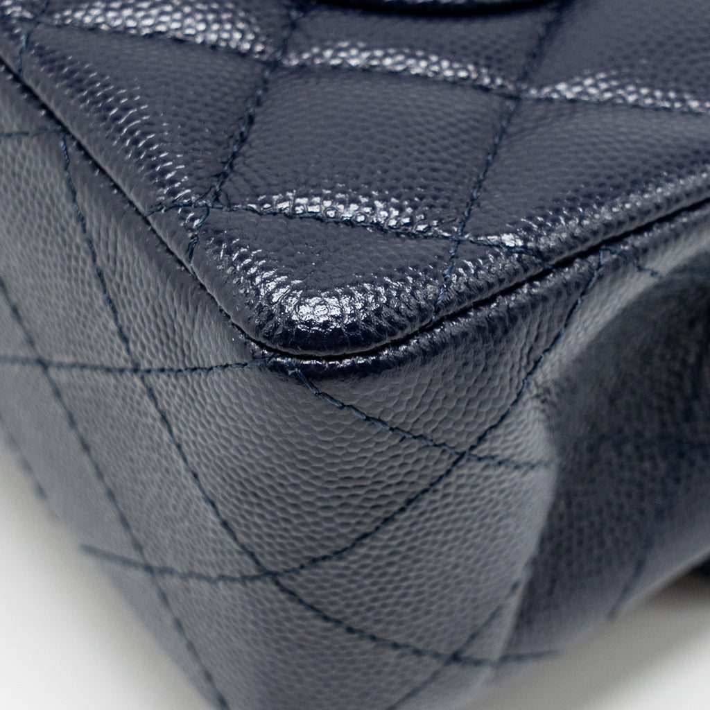 chanel-small-classic-double-flap-bag-caviar-navy-ghwmicrochip