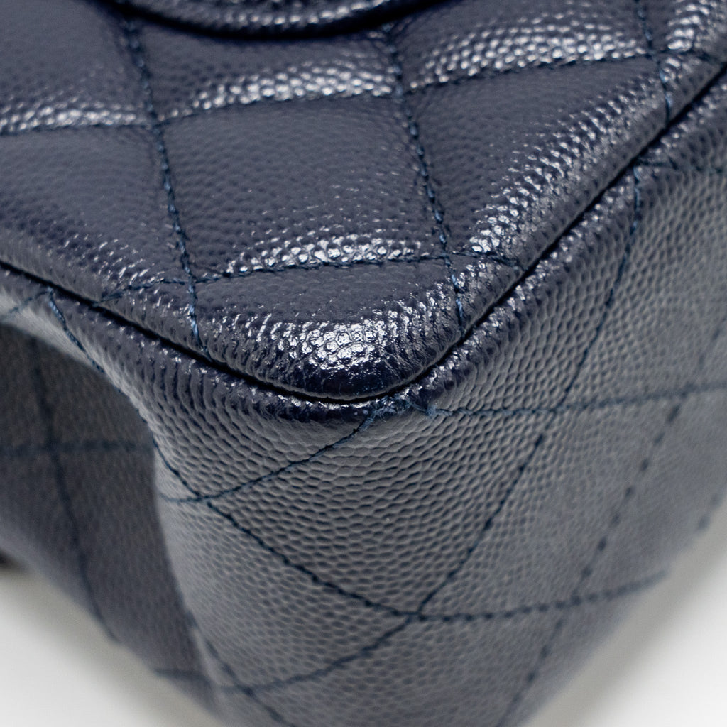 chanel-small-classic-double-flap-bag-caviar-navy-ghwmicrochip