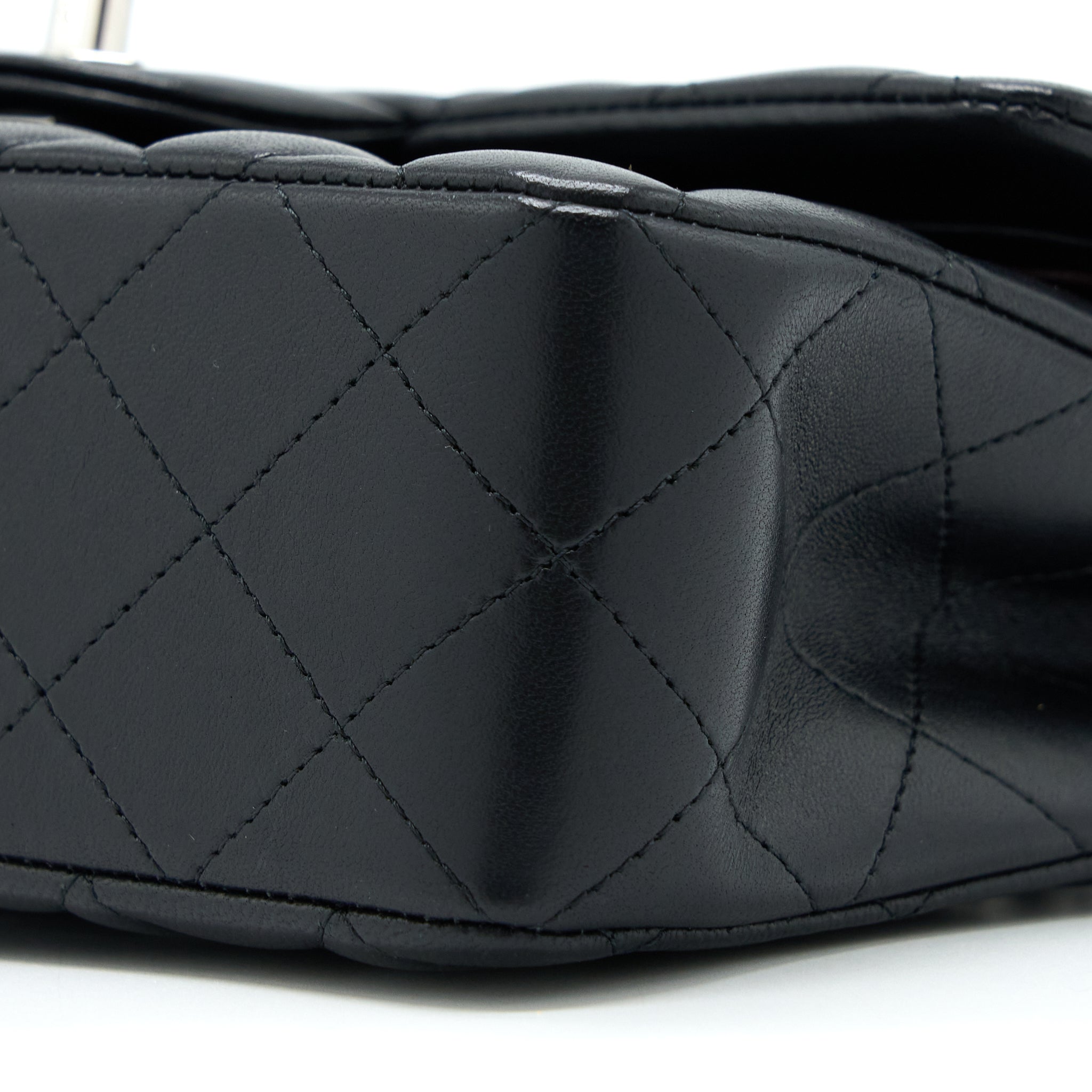 chanel-small-classic-double-flap-bag-lambskin-black-shw-1