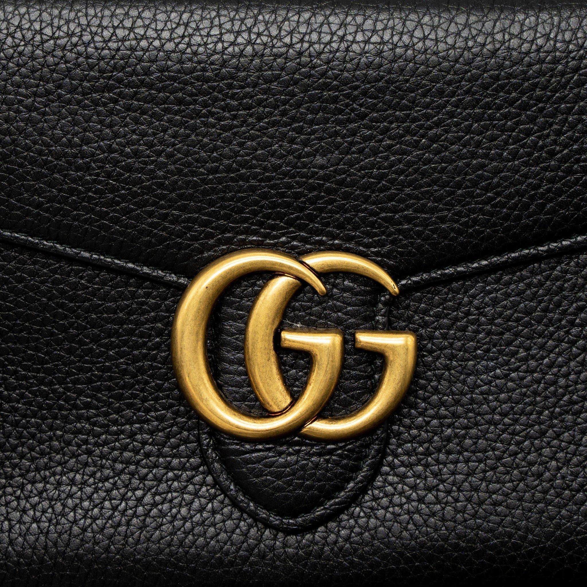 gucci-marmont-wallet-on-chain-calfskin-black-brushed-ghw