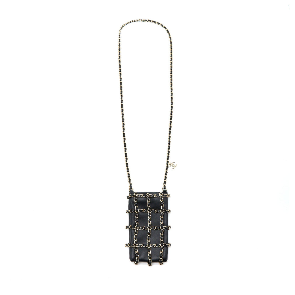 chanel-phone-pouch-with-chain-lambskin-black-lghw