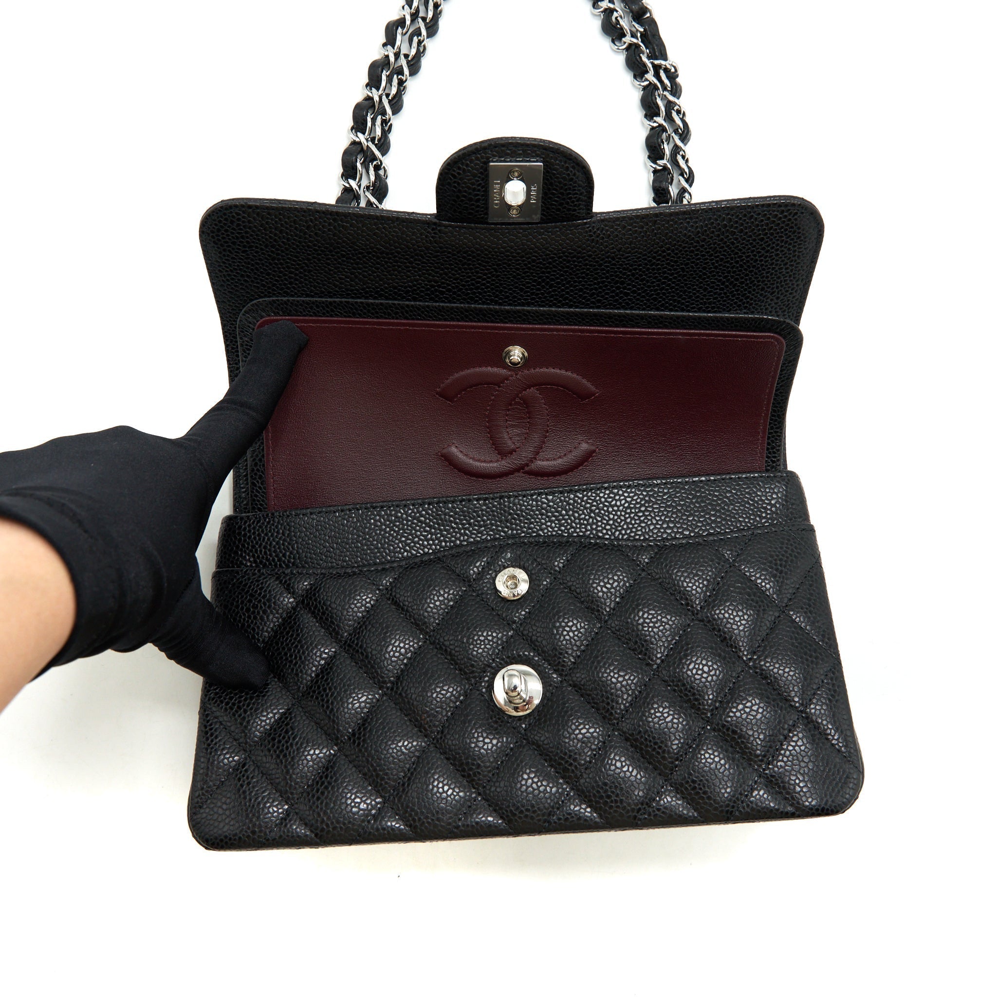chanel-small-classic-flap-bag-caviar-black-shwmicrochip