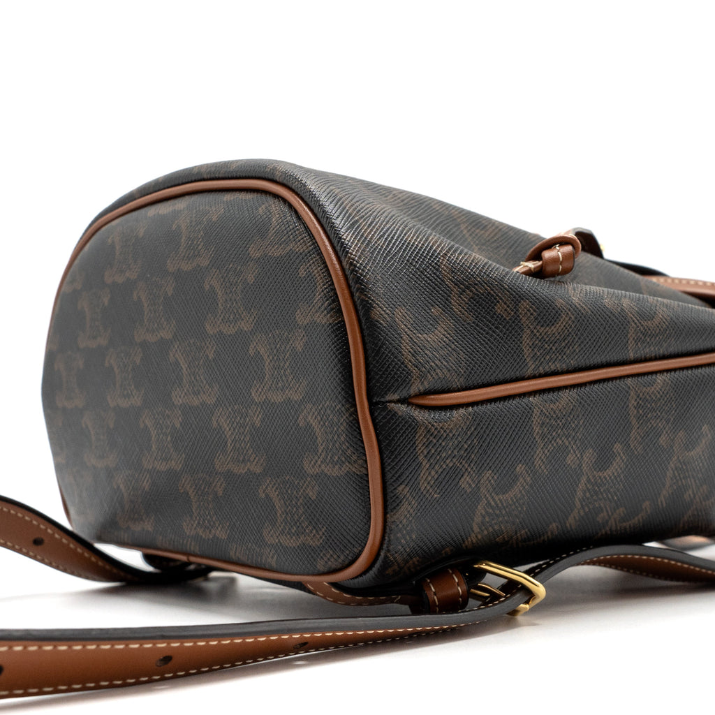 celine-mini-backpack-folco-triomphe-canvas-calfskin-tan-ghw