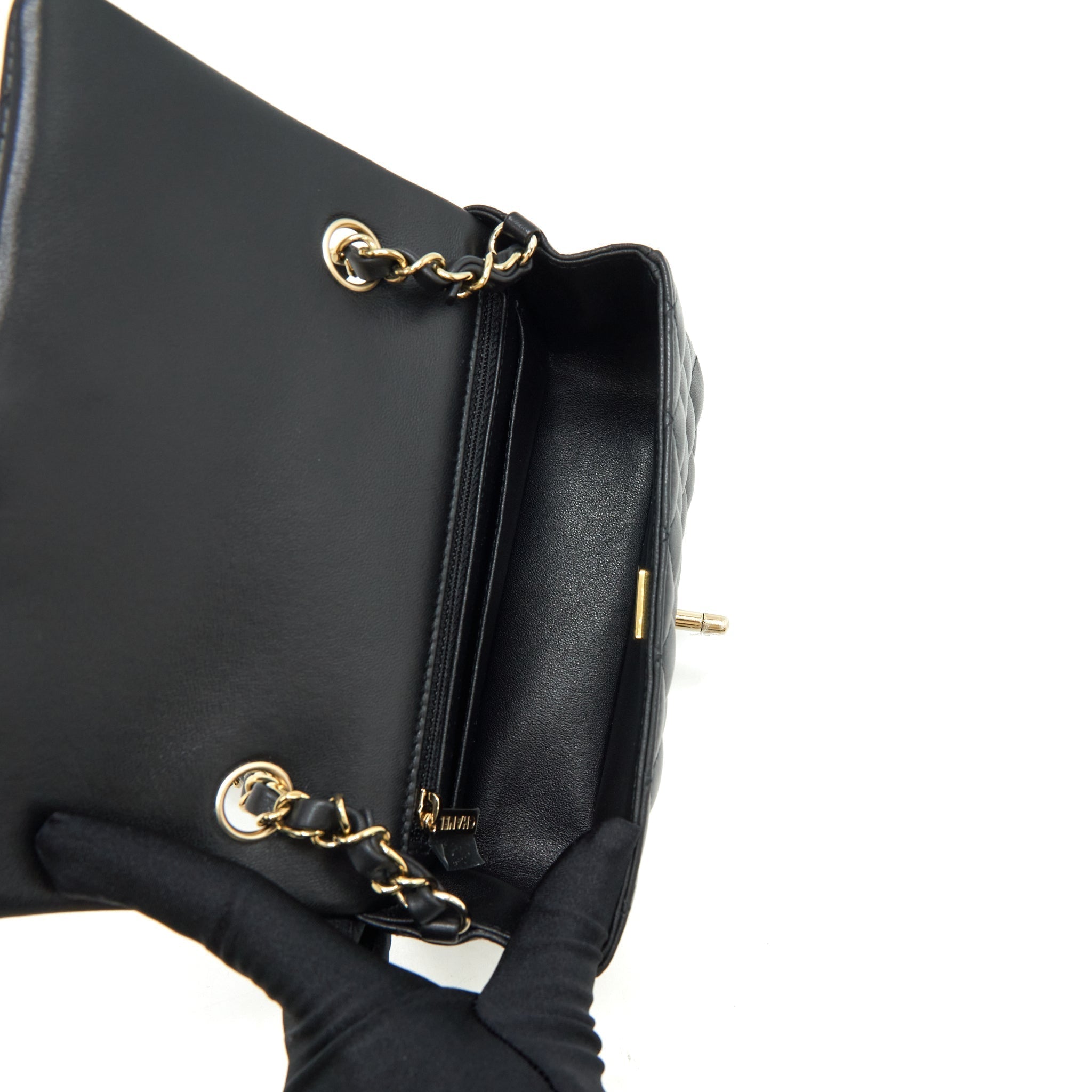 chanel-mini-rectangular-flap-bag-lambskin-black-lghwmicrochip