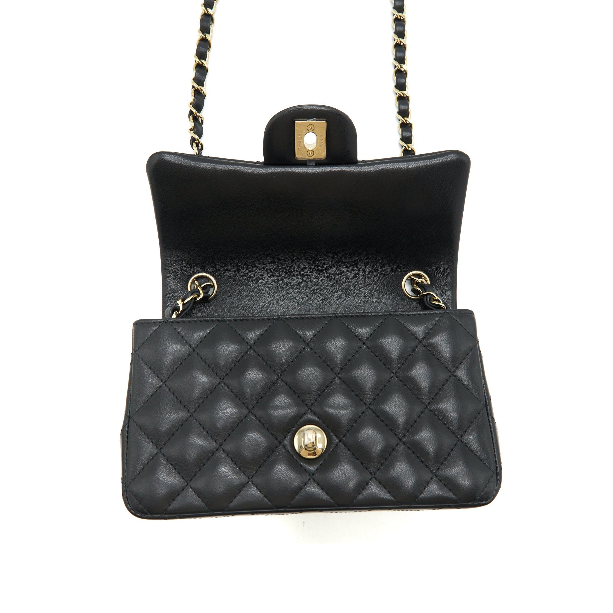 chanel-mini-rectangular-flap-bag-lambskin-black-lghwmicrochip