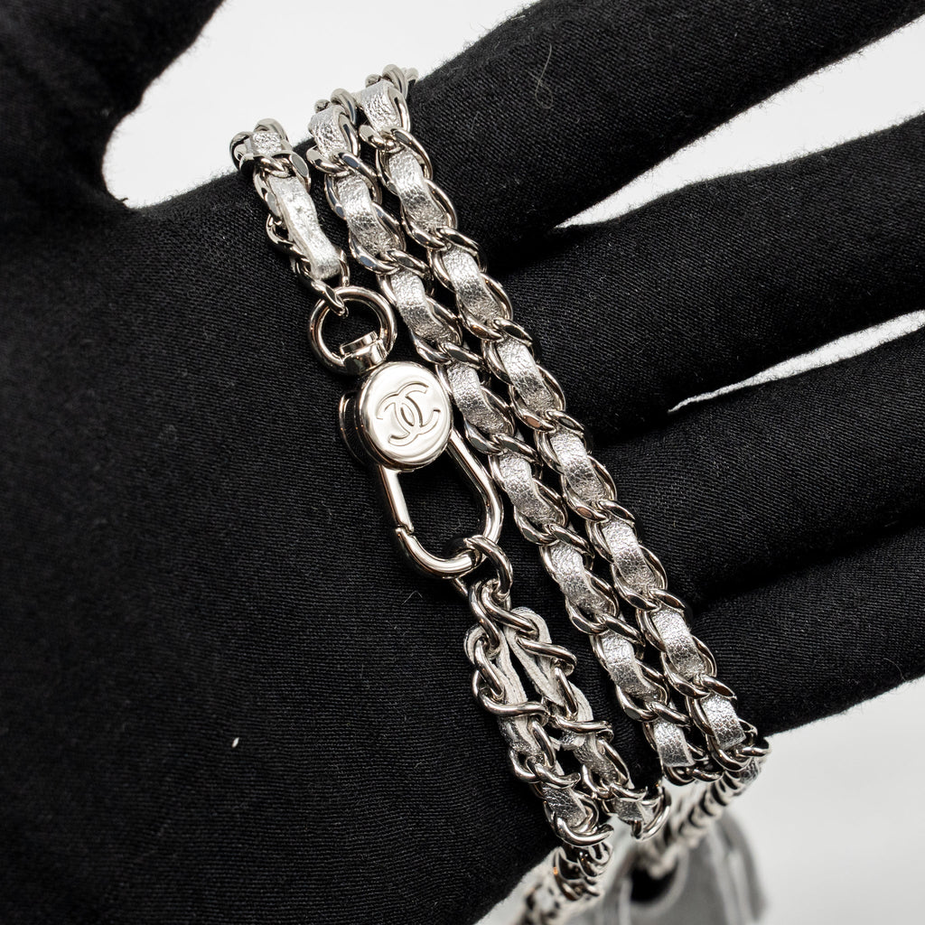 chanel-mini-flap-belt-bag-lambskin-silver-shw