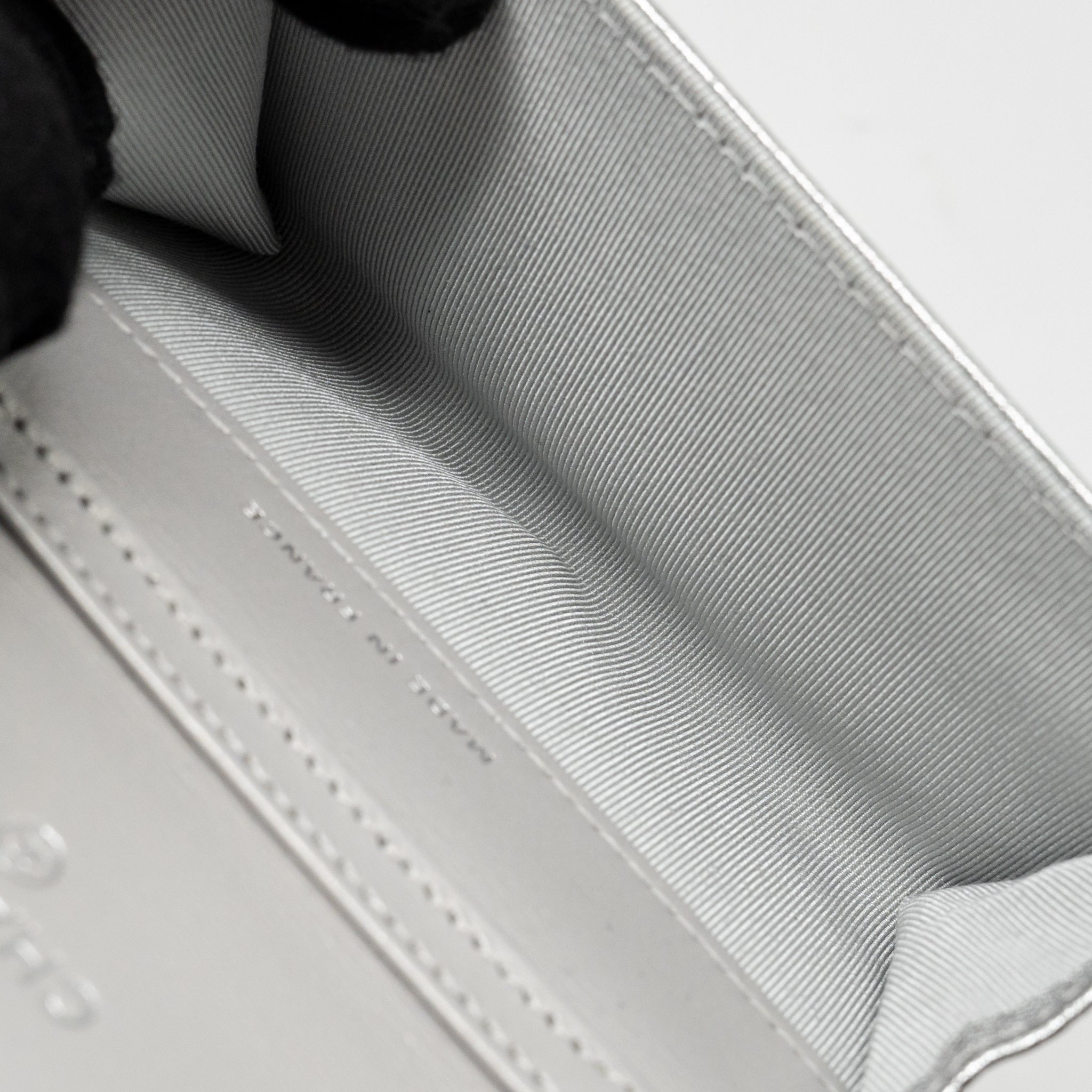 chanel-mini-flap-belt-bag-lambskin-silver-shw