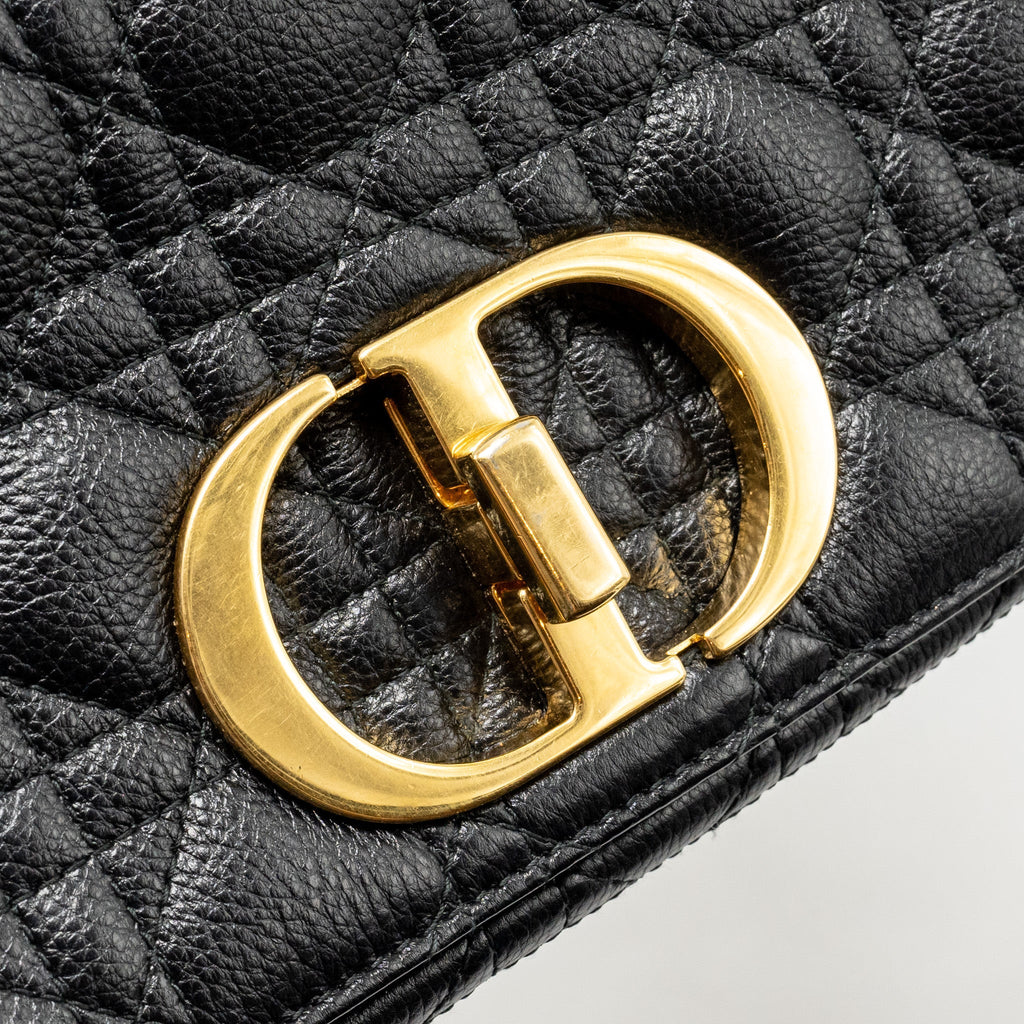 dior-small-caro-bag-calfskin-black-ghw