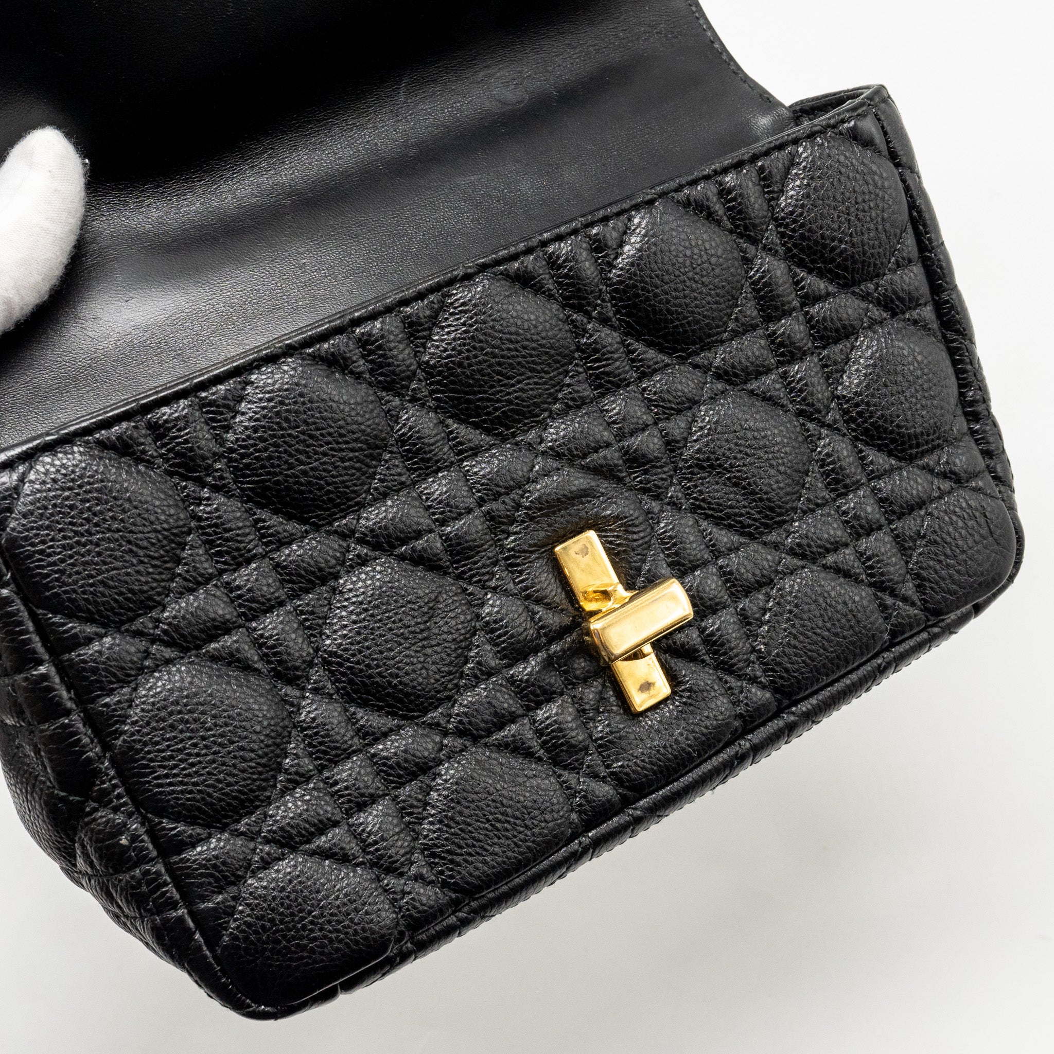 dior-small-caro-bag-calfskin-black-ghw