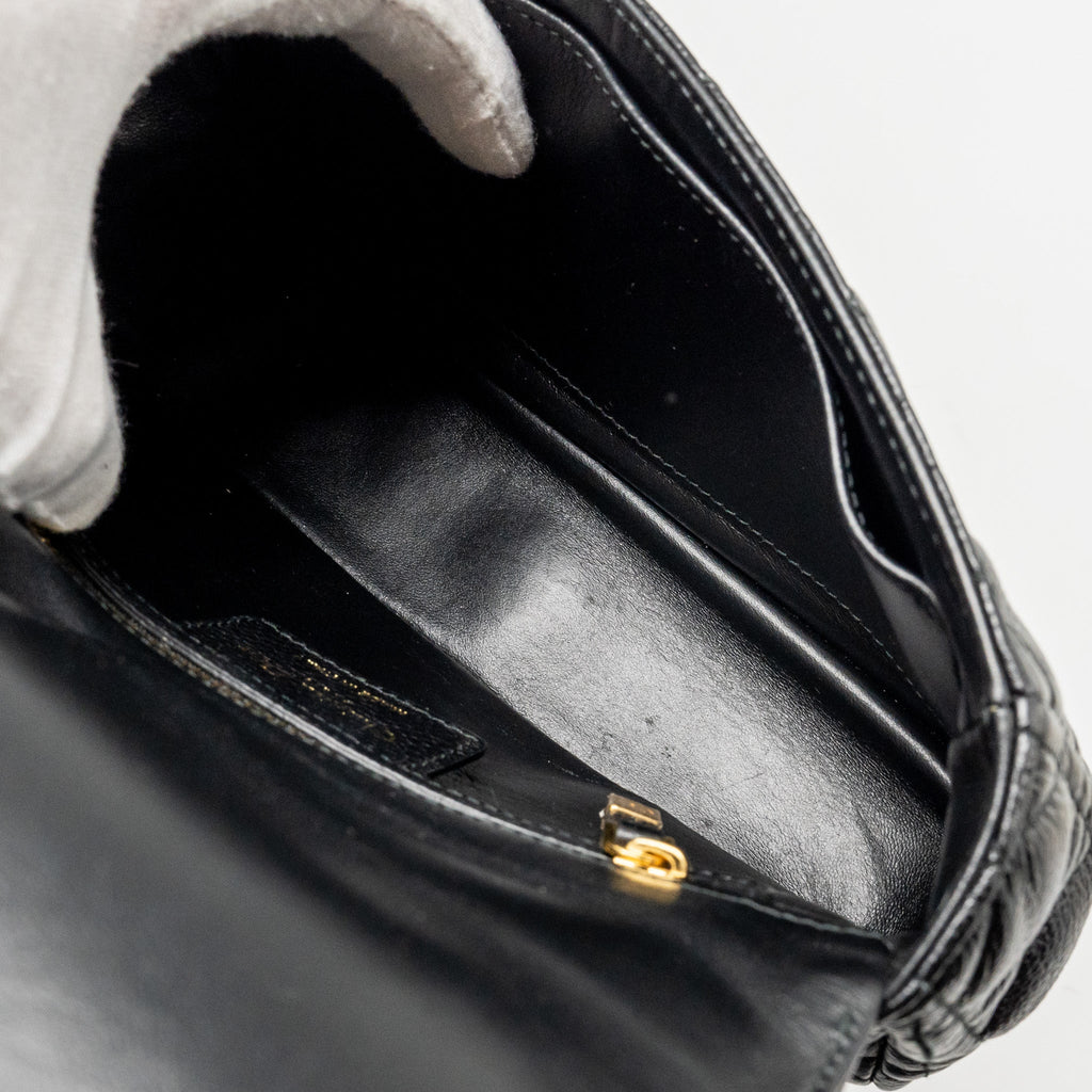 dior-small-caro-bag-calfskin-black-ghw
