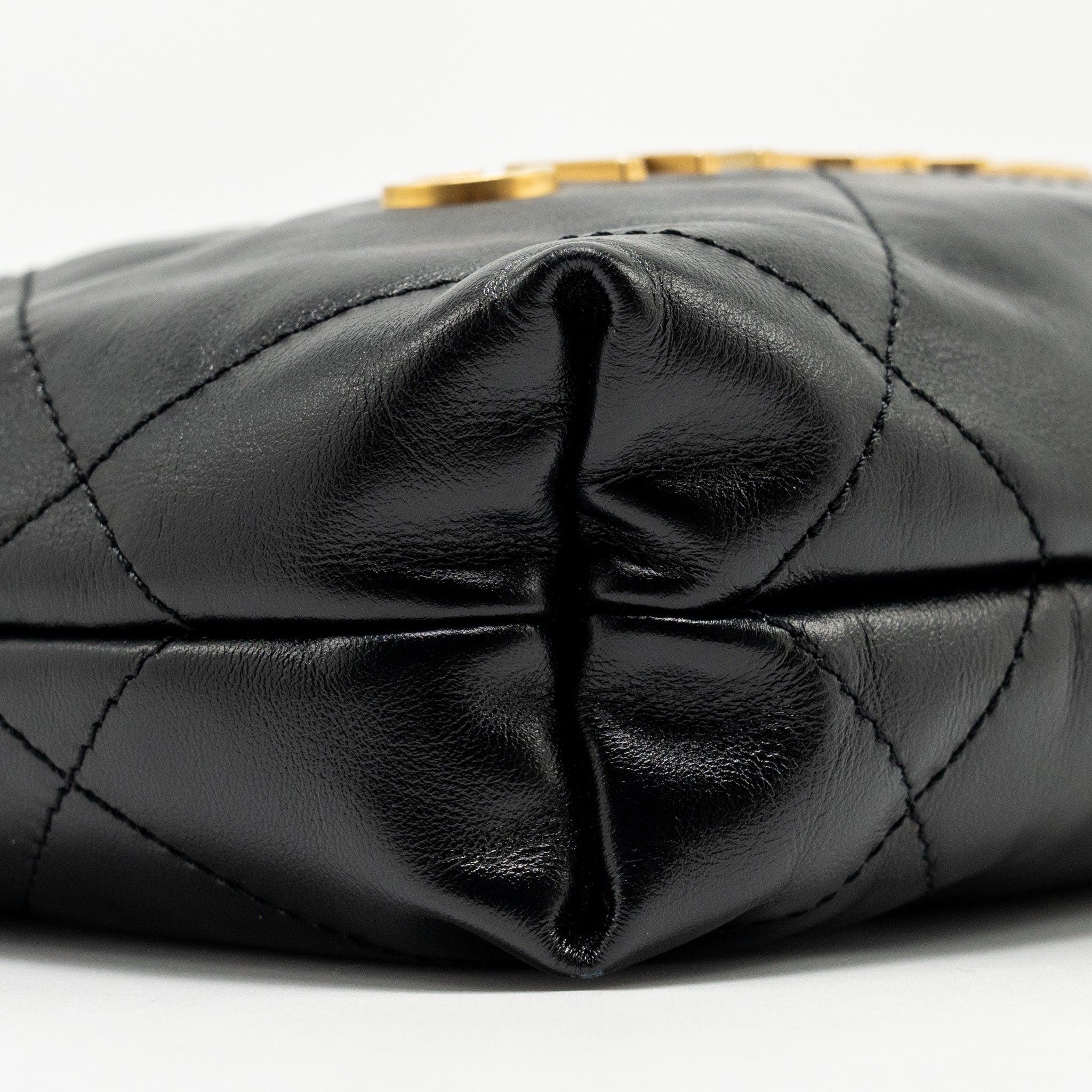 chanel-23k-mini-22-bag-shiny-calfskin-black-ghw-microchip