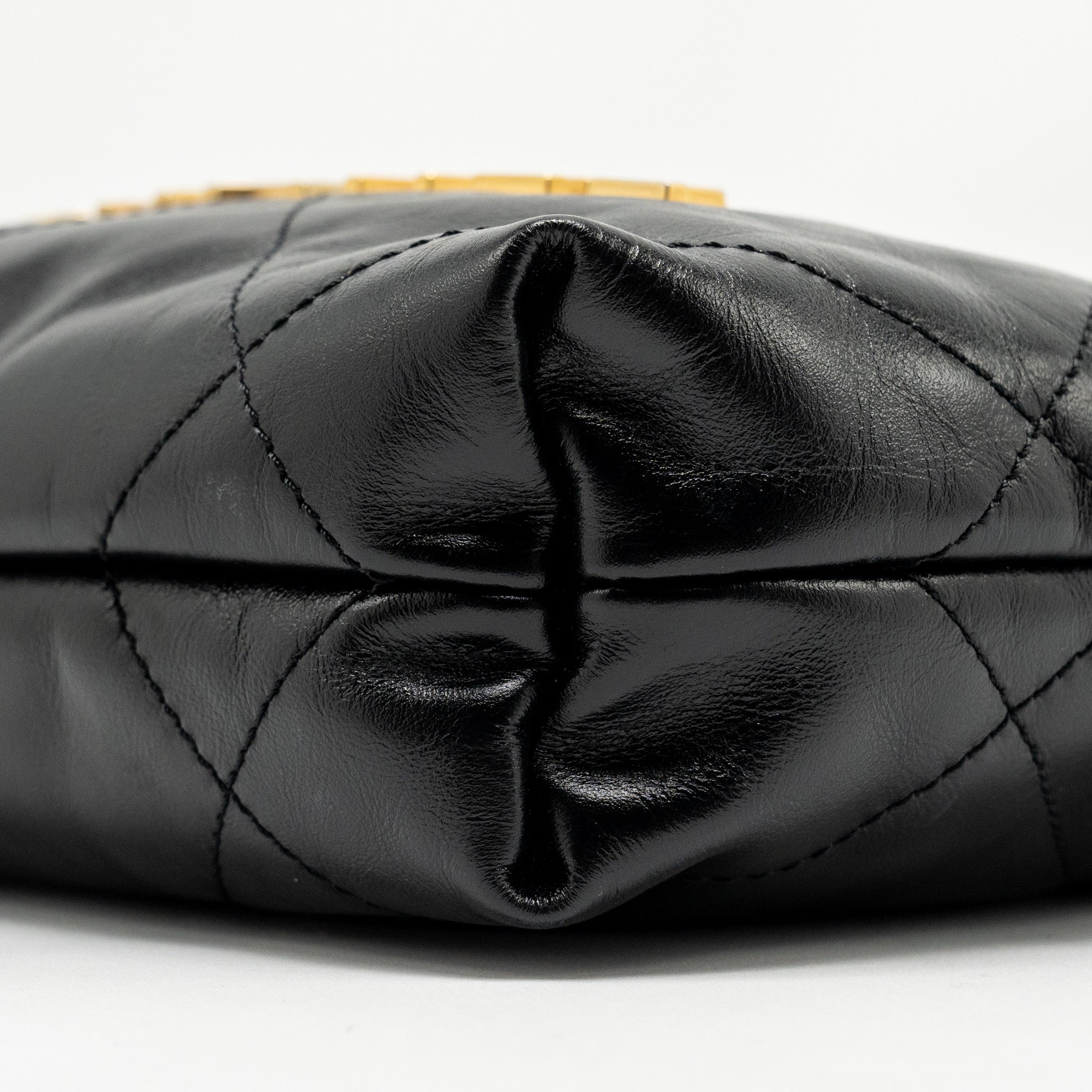 chanel-23k-mini-22-bag-shiny-calfskin-black-ghw-microchip