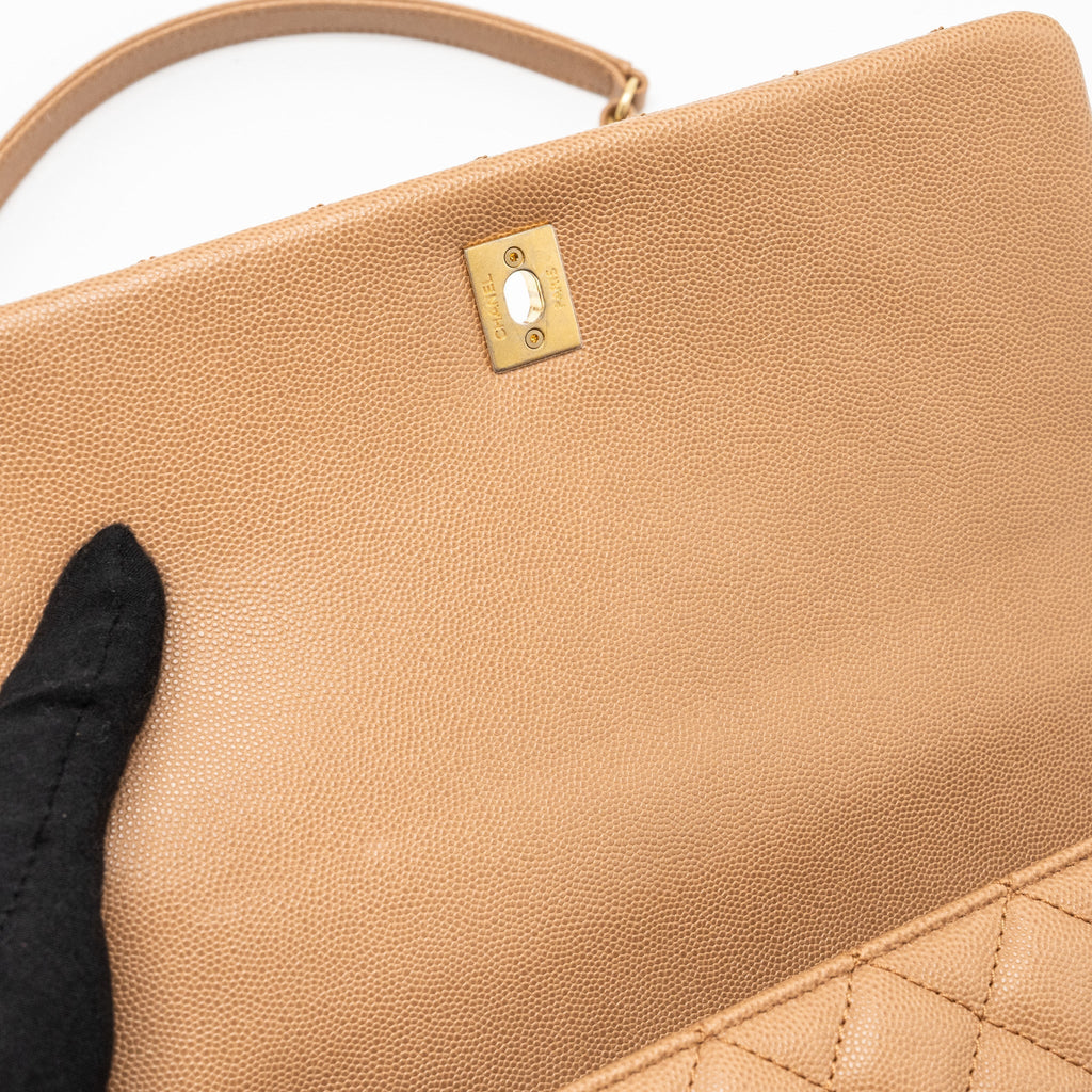 chanel-medium-coco-handle-with-lizard-handle-caviar-dark-beige-ghw